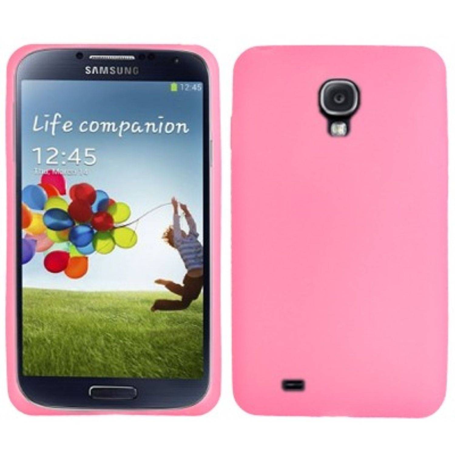 Samsung Galaxy S4 Handyhülle Backcover Rosa