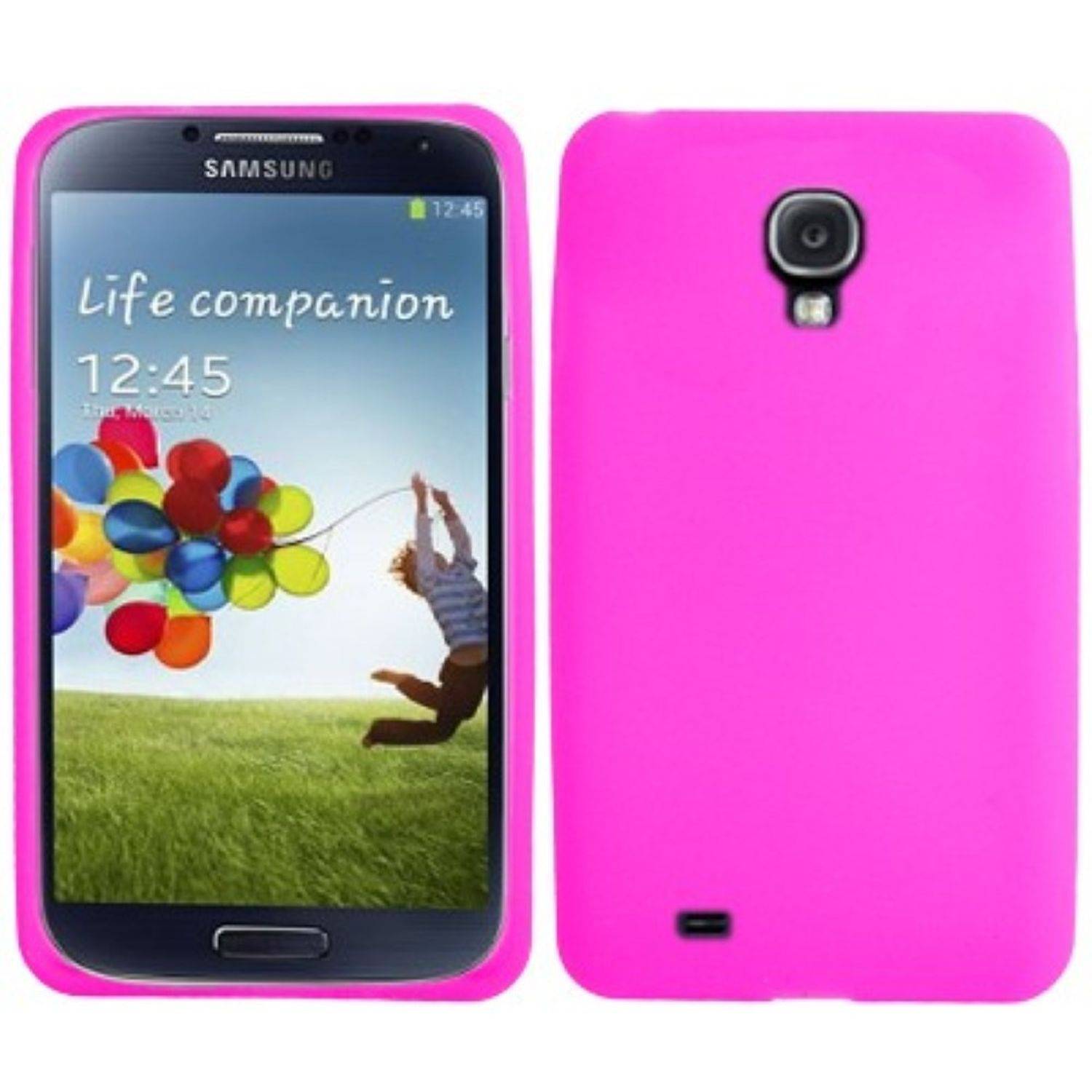 Samsung Galaxy S4 Handyhülle Backcover Rosa