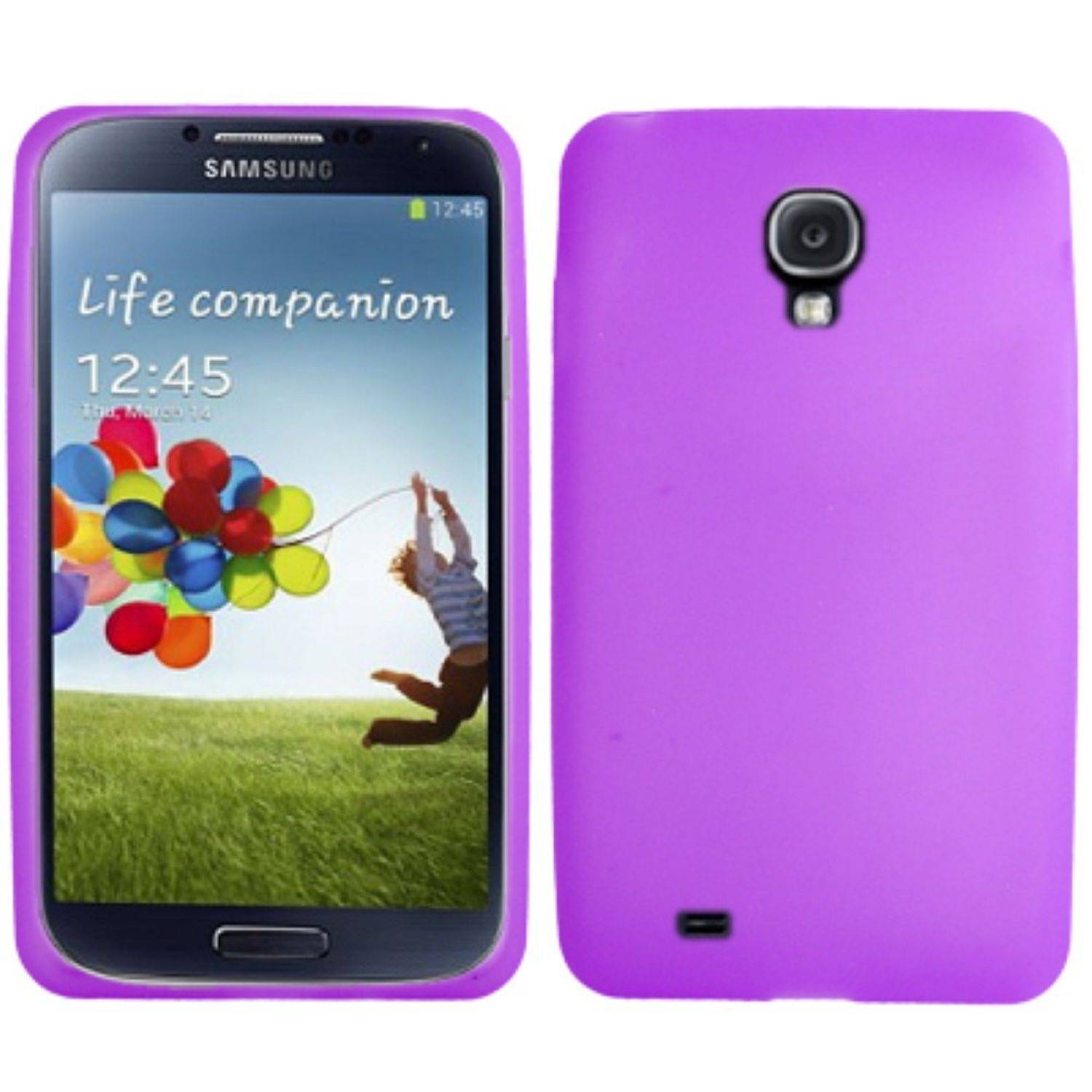 Samsung Galaxy S4 Handyhülle Backcover Violett