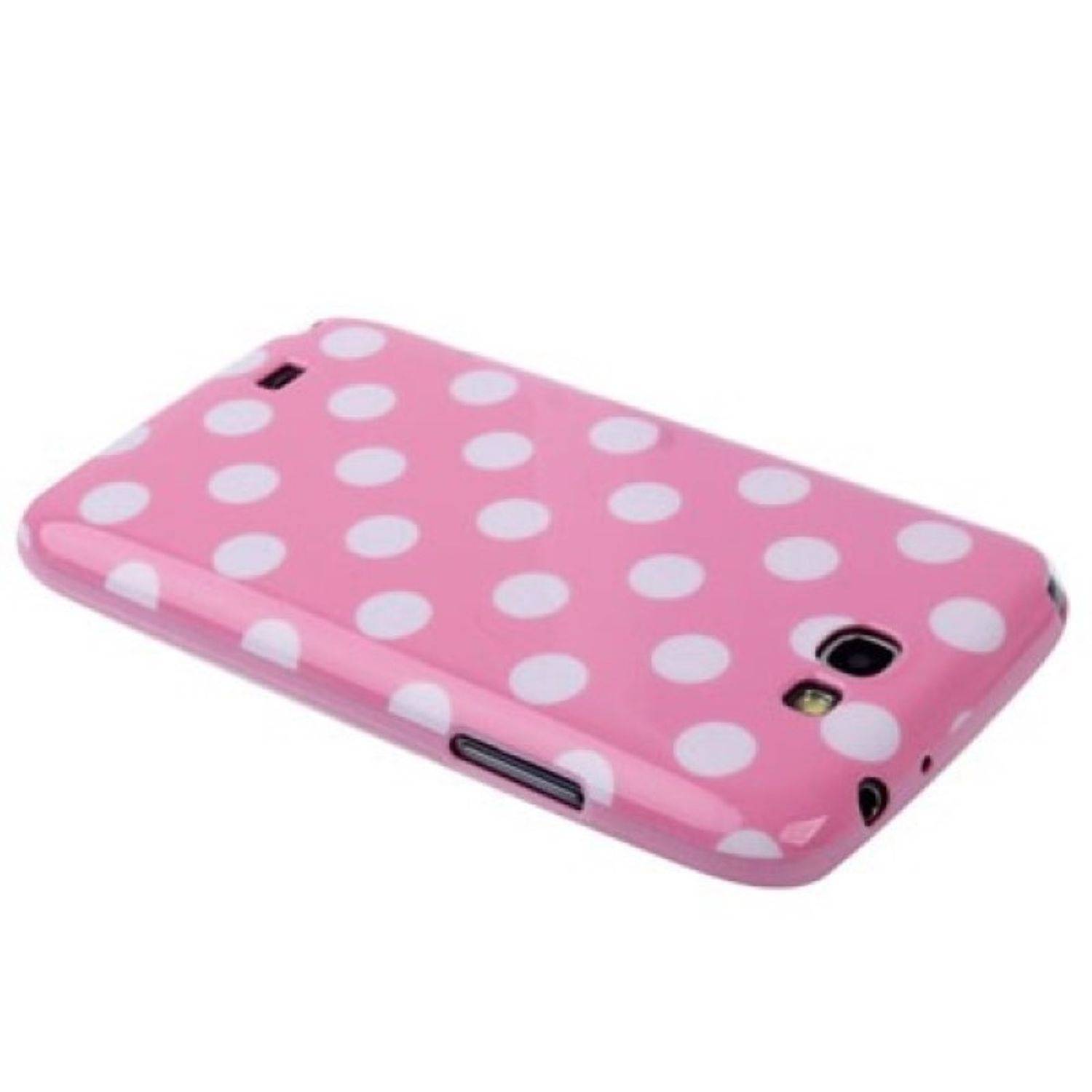 Samsung Galaxy Note 2 N7100 Handyhülle Backcover Rosa