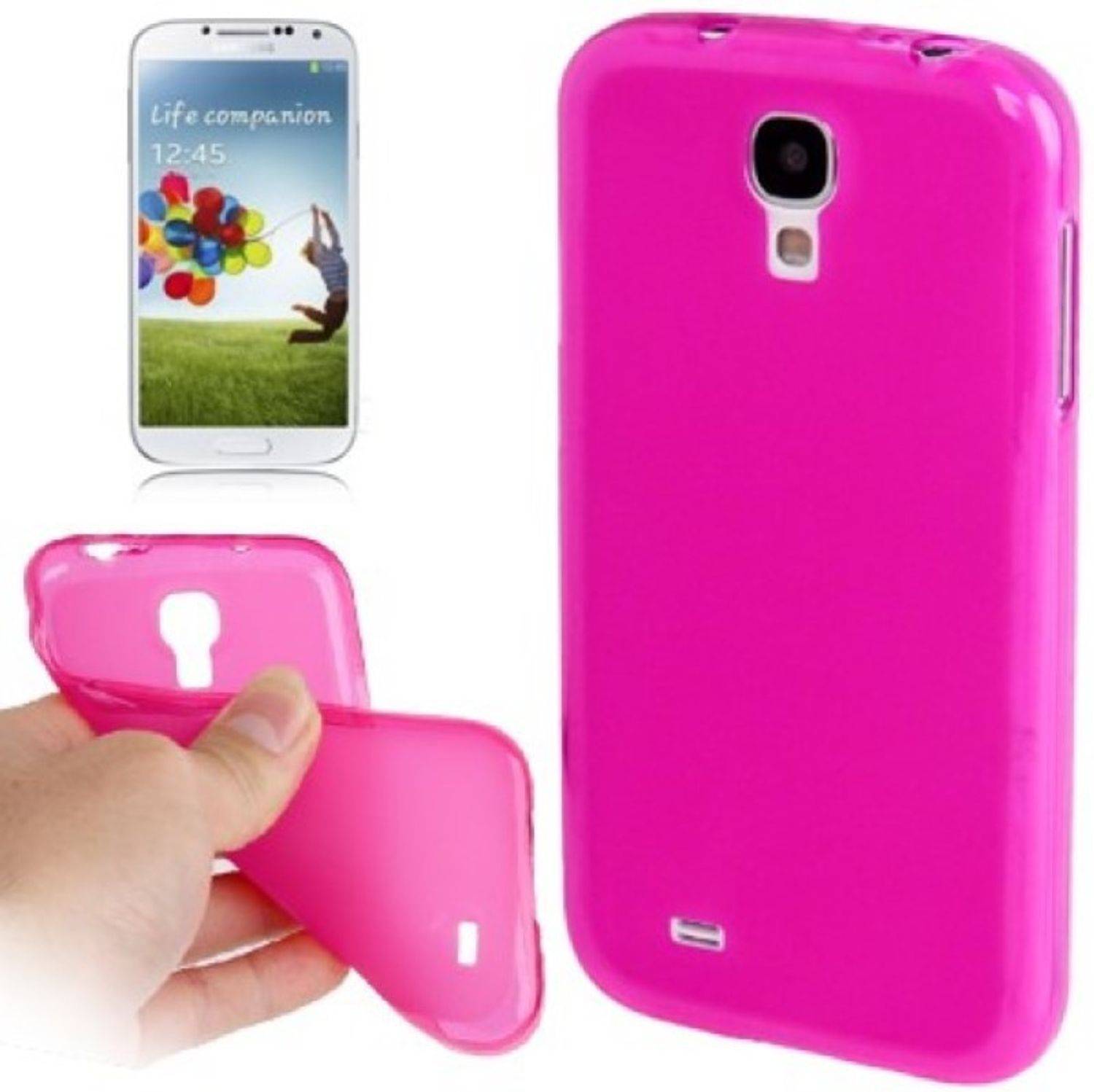 Samsung Galaxy S4 Handyhülle Backcover Rosa