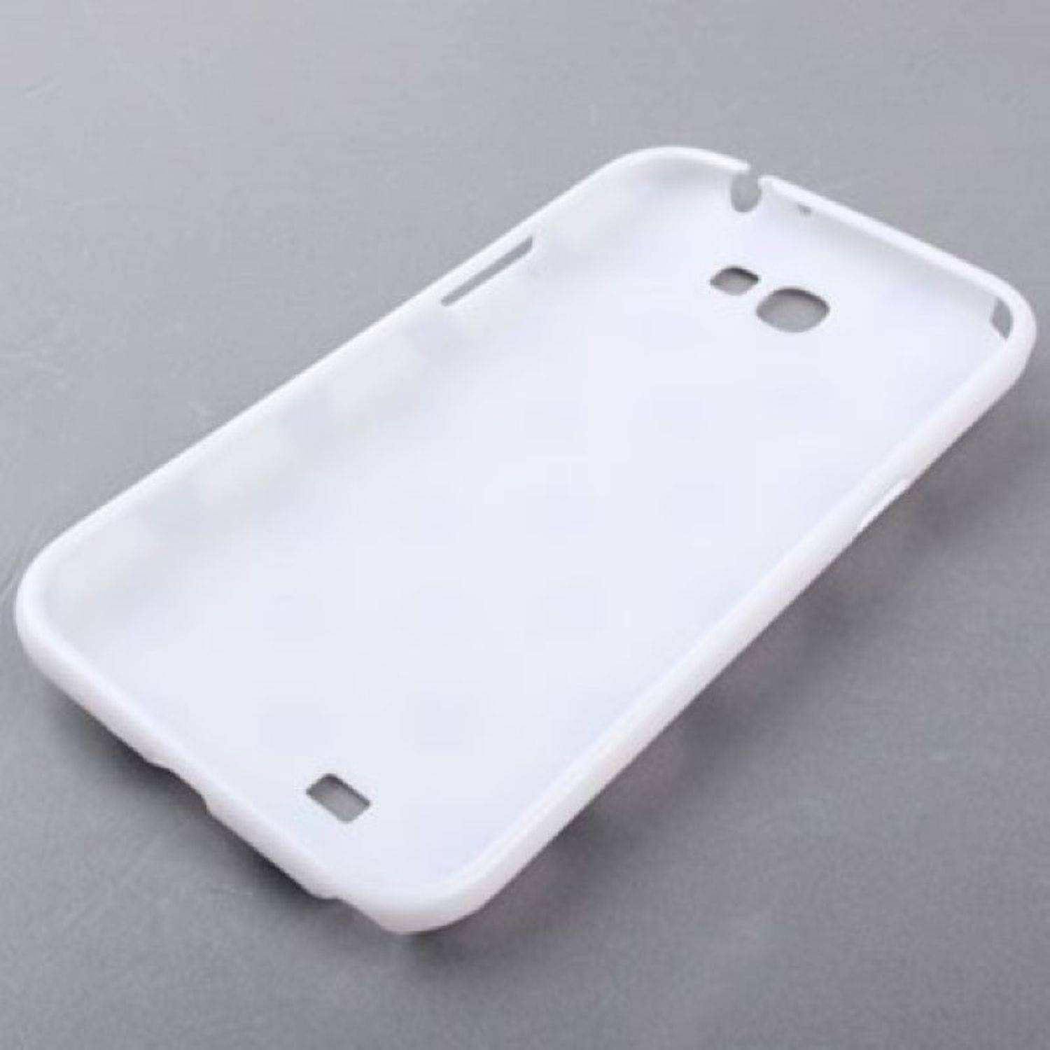 Samsung Galaxy Note 2 N7100 Handyhülle Backcover Weiß