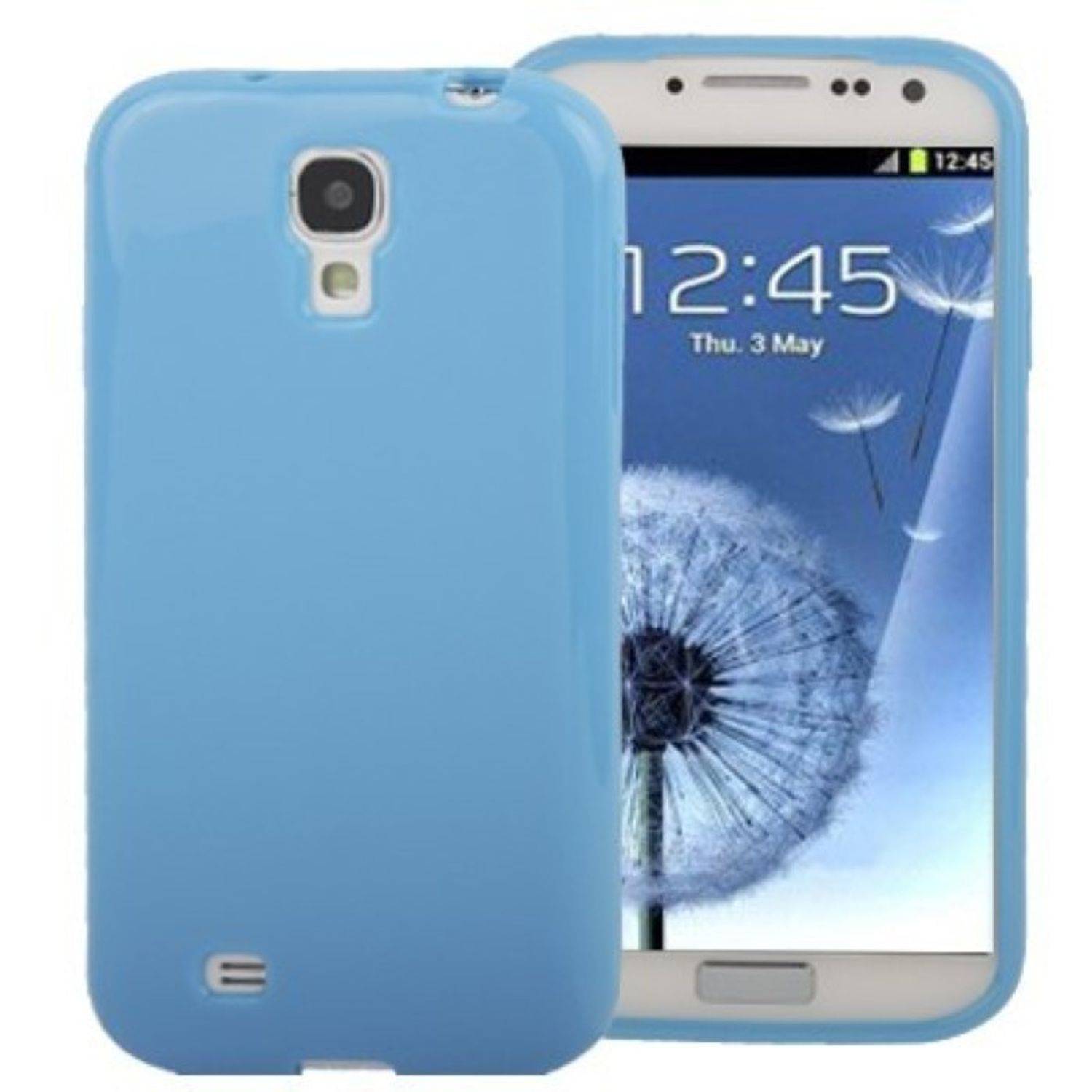 Samsung Galaxy S4 Handyhülle Backcover Blau