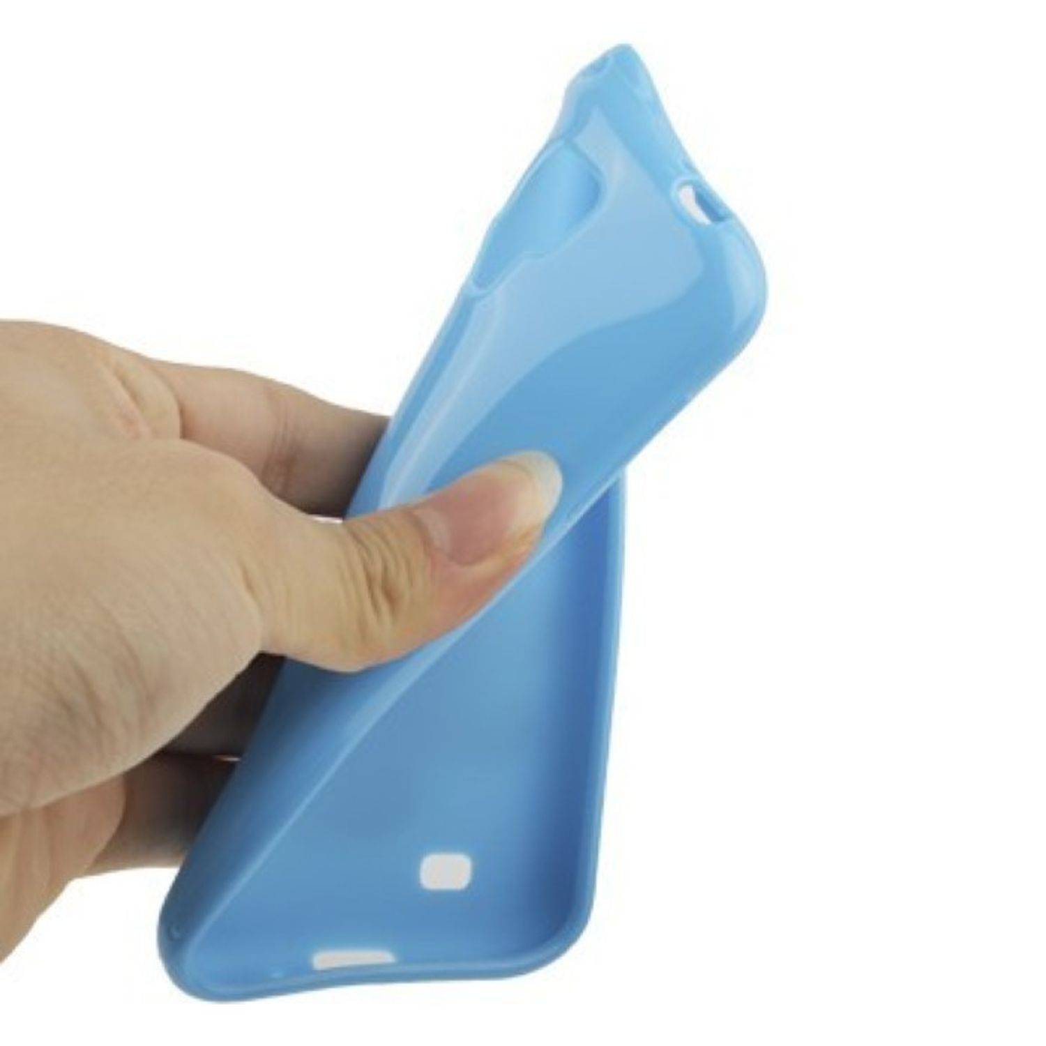 Samsung Galaxy S4 Handyhülle Backcover Blau