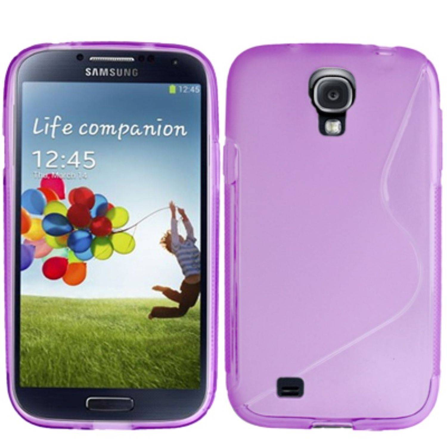 Samsung Galaxy S4 Handyhülle Backcover Rot