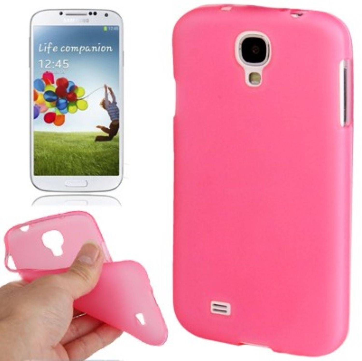 Samsung Galaxy S4 Handyhülle Backcover Rosa
