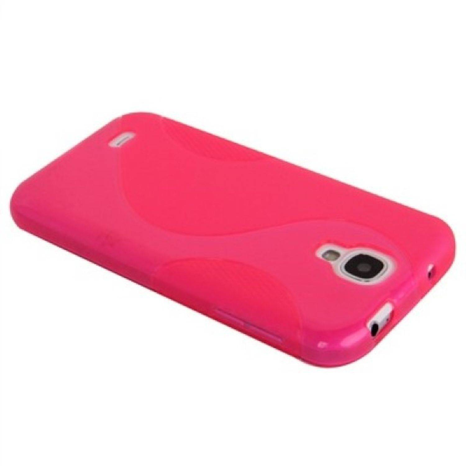 Samsung Galaxy S4 Handyhülle Backcover Rosa