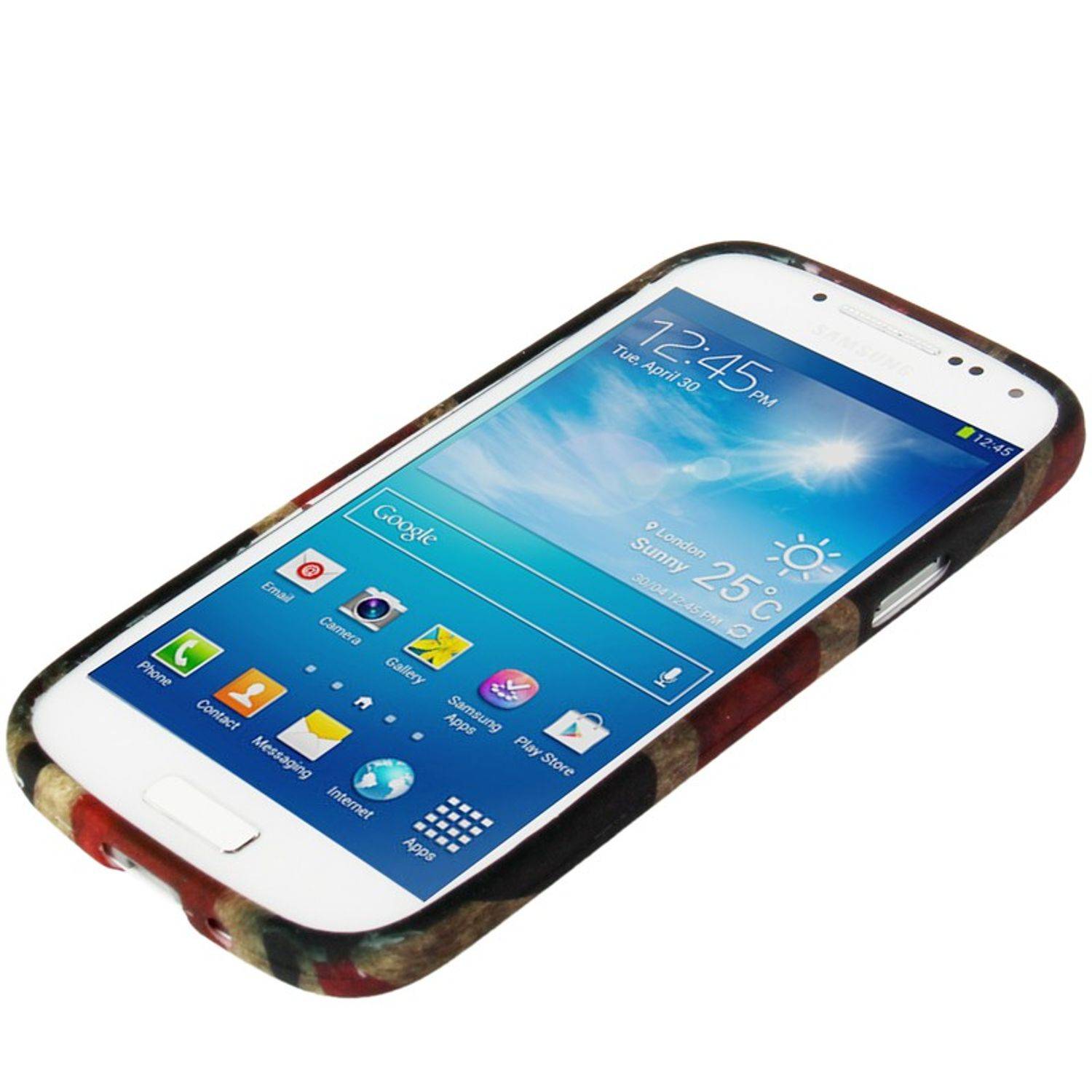 Samsung Galaxy S4 Mini Handyhülle Backcover Mehrfarbig