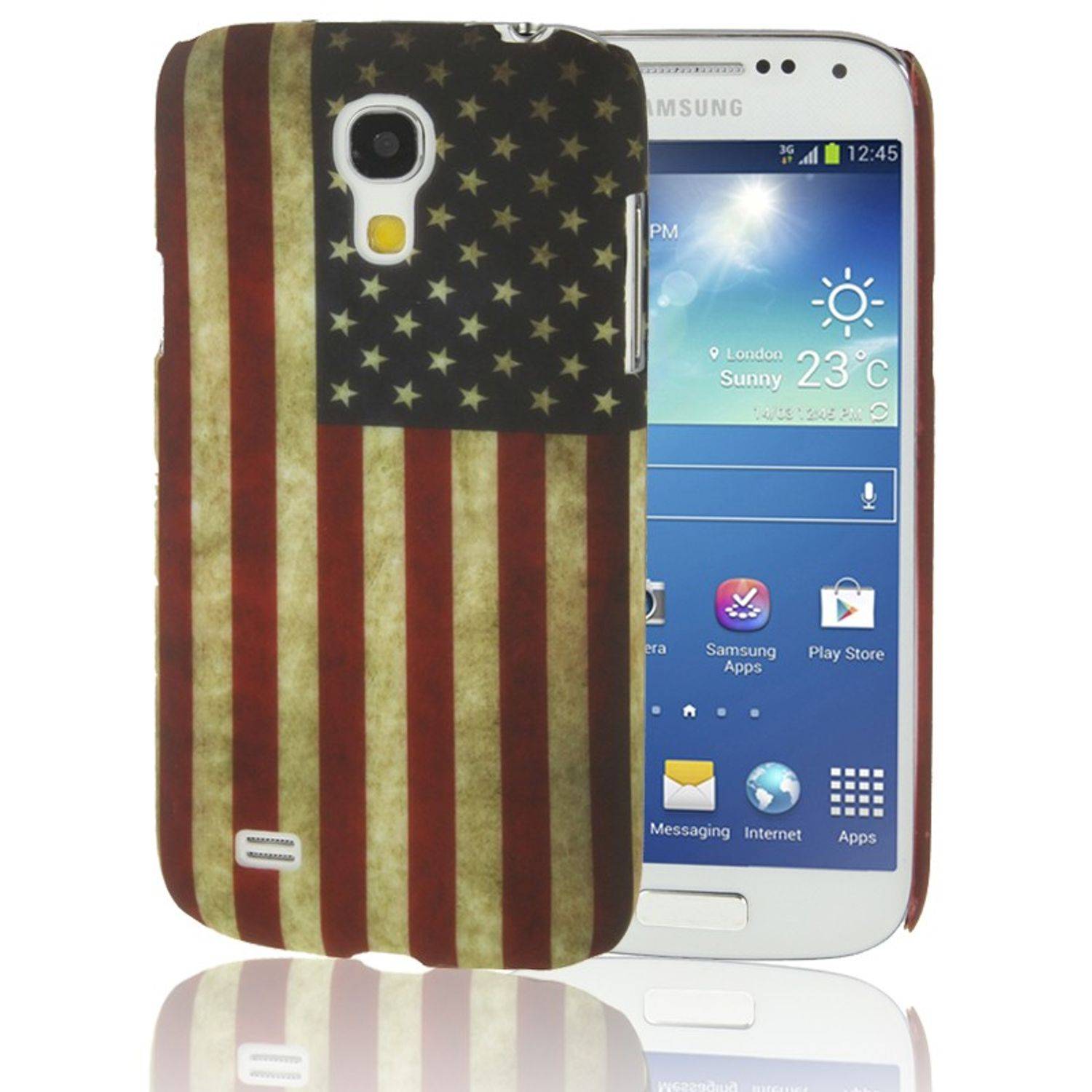 Samsung Galaxy S4 Mini Handyhülle Backcover Mehrfarbig