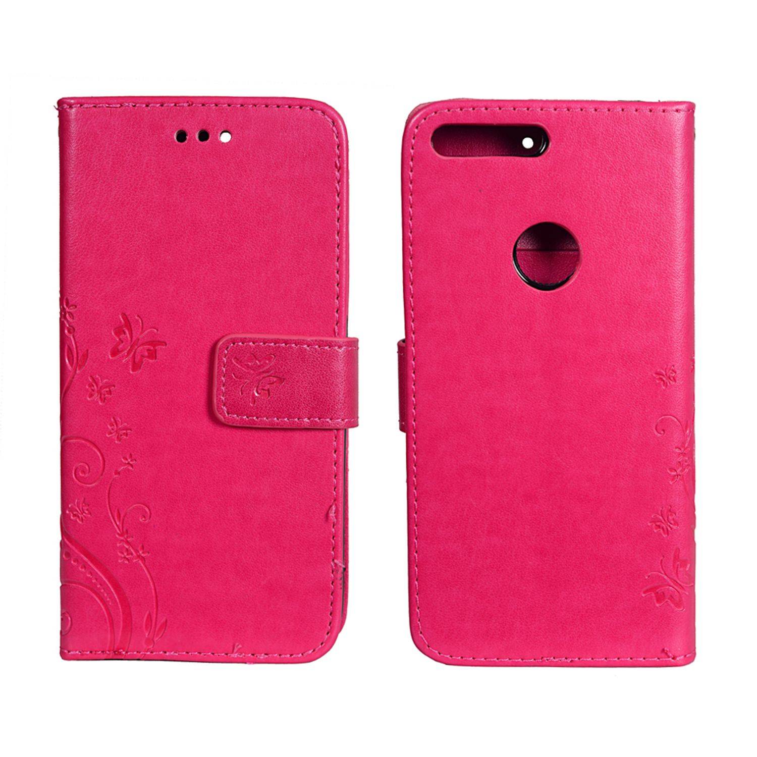 Google Pixel XL Handyhülle Bookcover Rosa