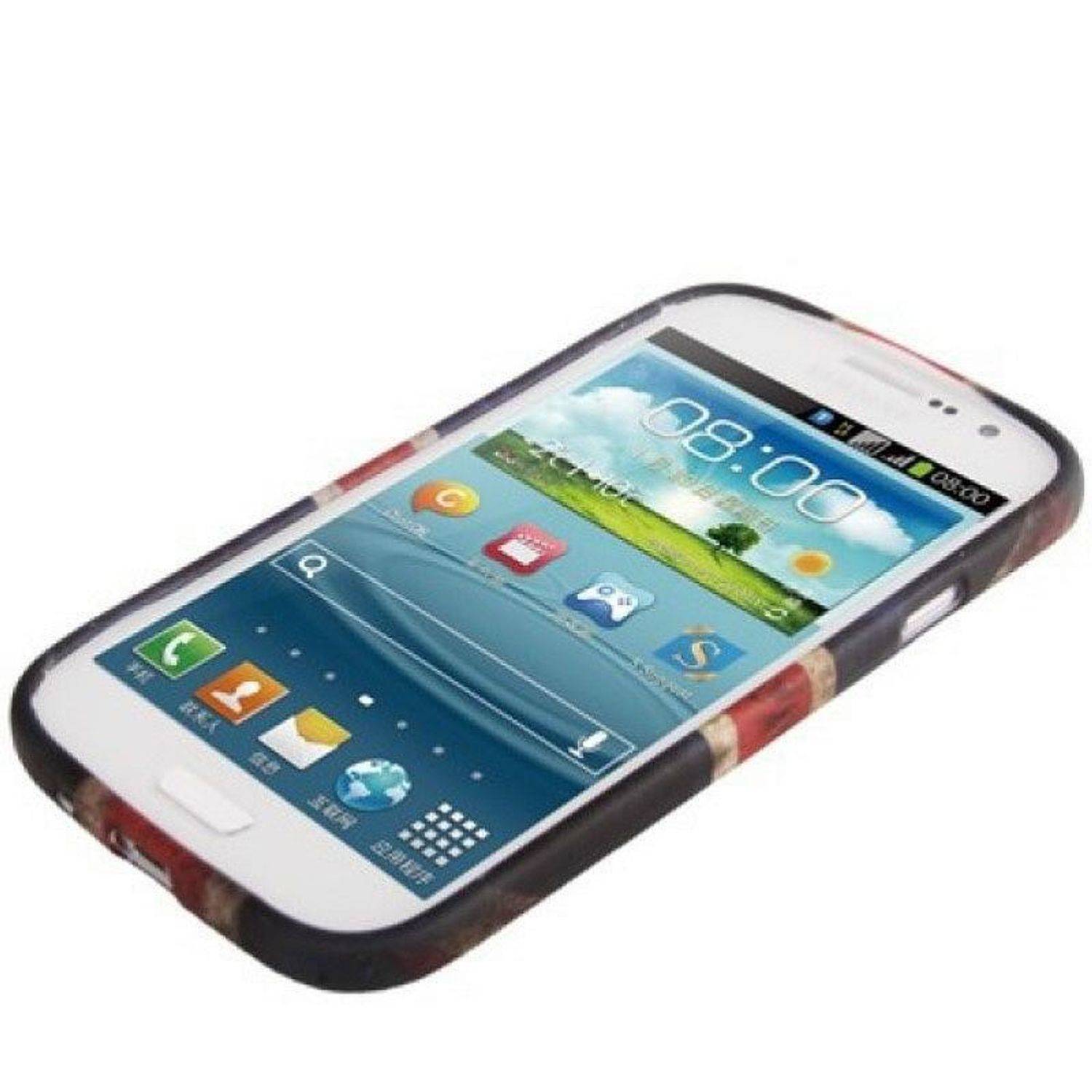 Samsung Galaxy Grand Duos i9082 Handyhülle Backcover Mehrfarbig