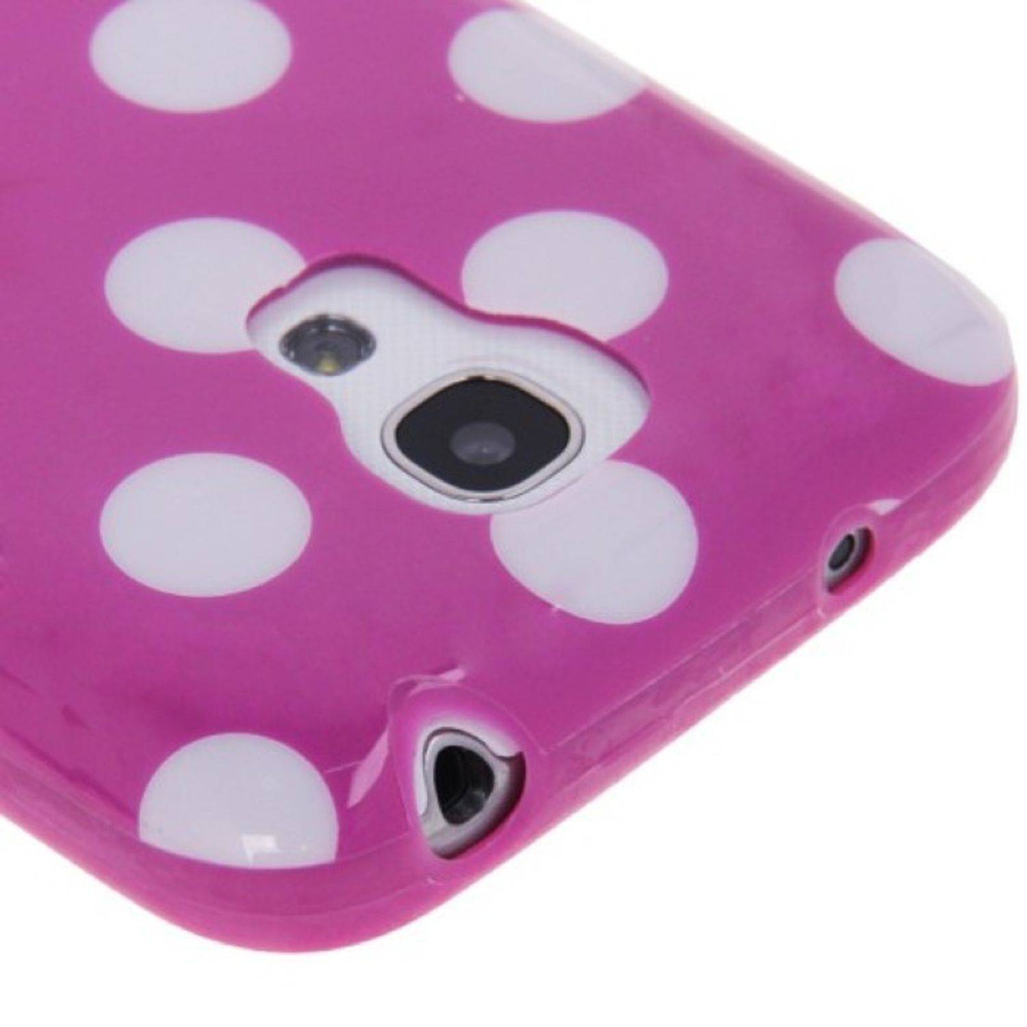 Samsung Galaxy S4 Mini Handyhülle Backcover Rosa