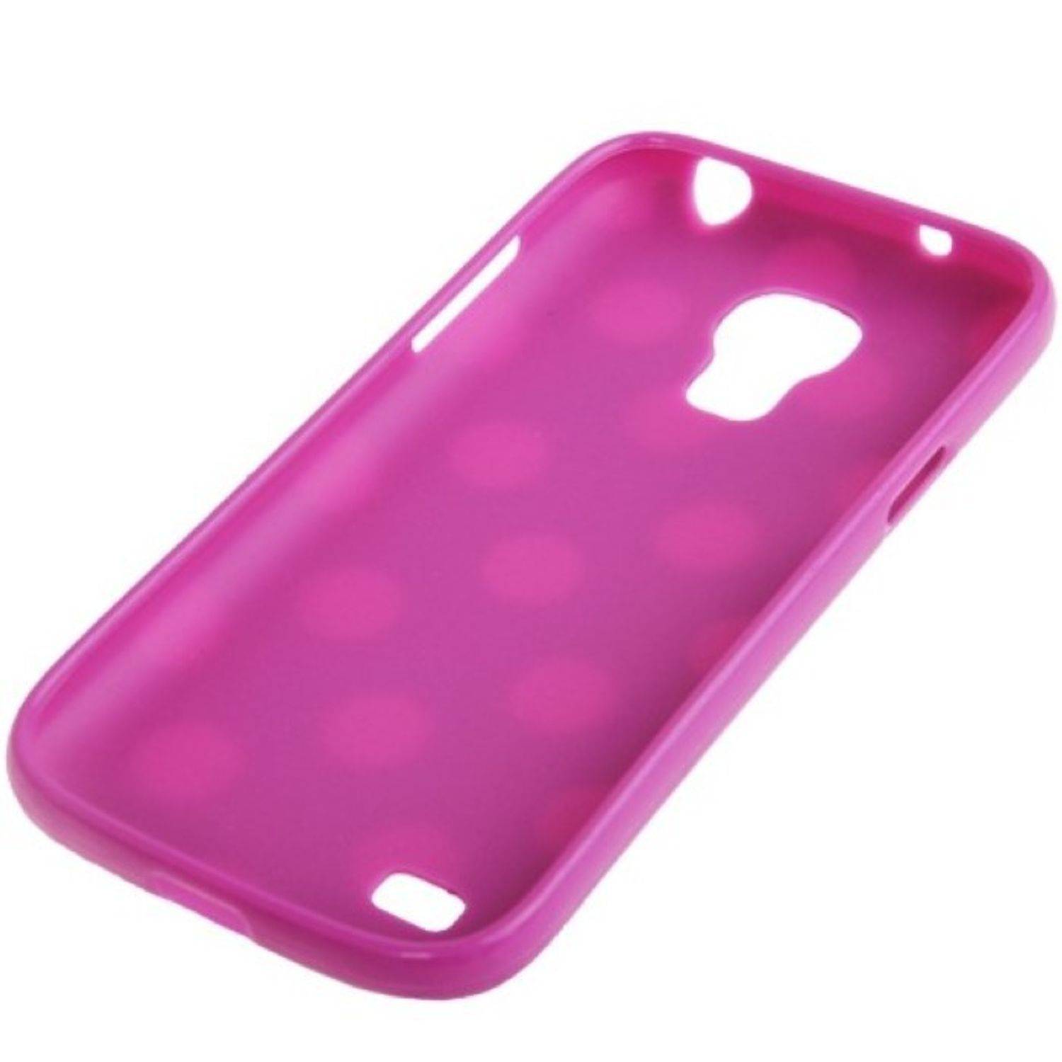 Samsung Galaxy S4 Mini Handyhülle Backcover Rosa