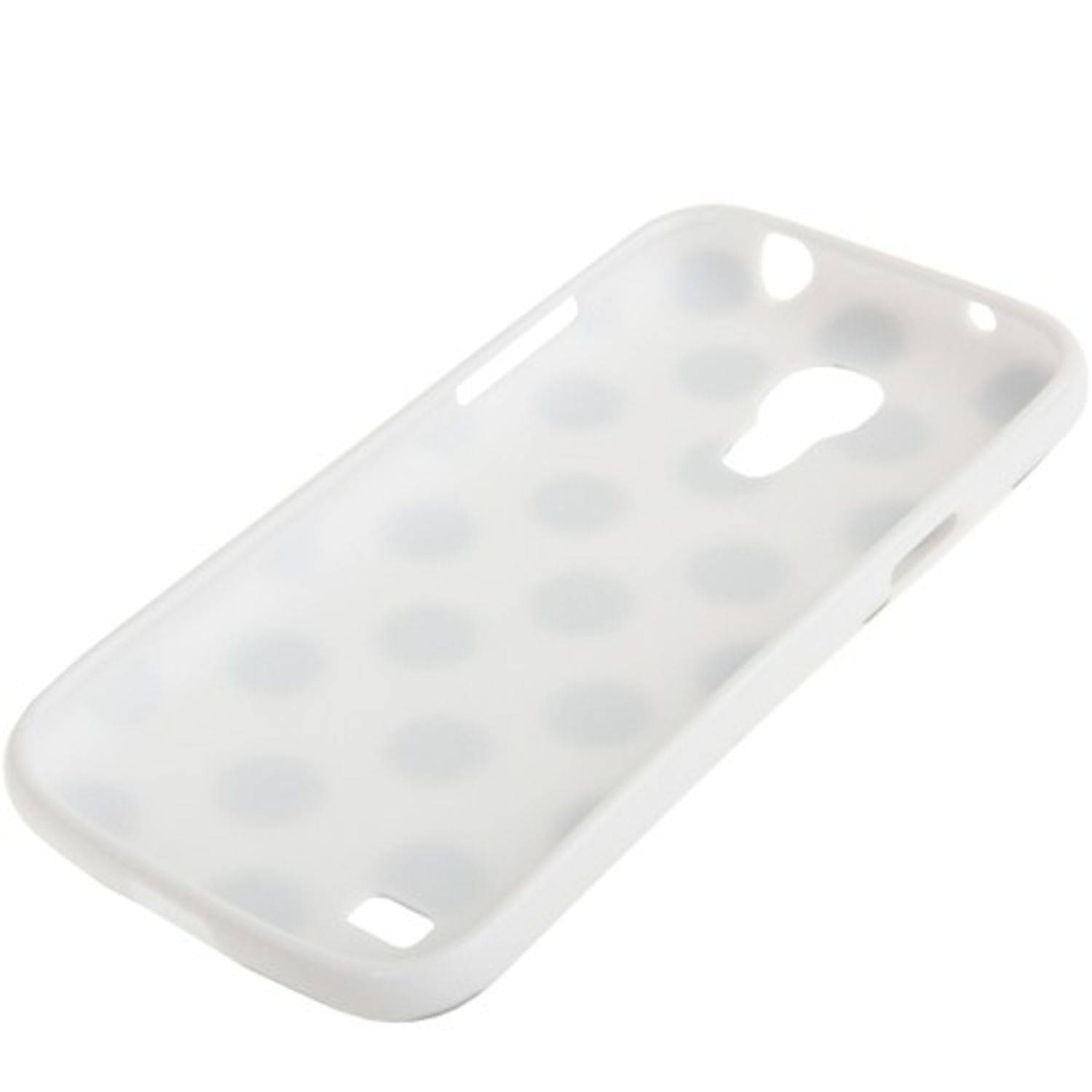 Samsung Galaxy S4 Mini Handyhülle Backcover Weiß