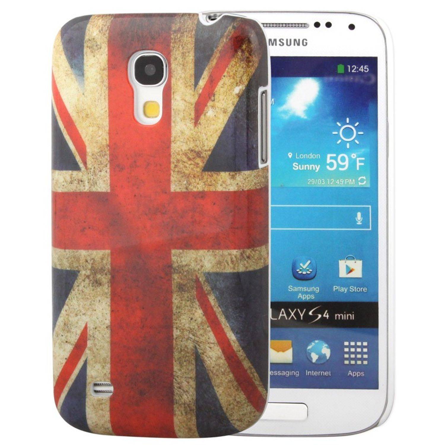 Samsung Galaxy S4 Mini Handyhülle Backcover Mehrfarbig