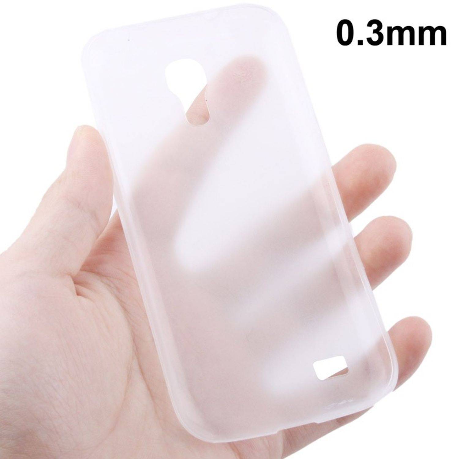 Samsung Galaxy S4 Mini Handyhülle Backcover Transparent