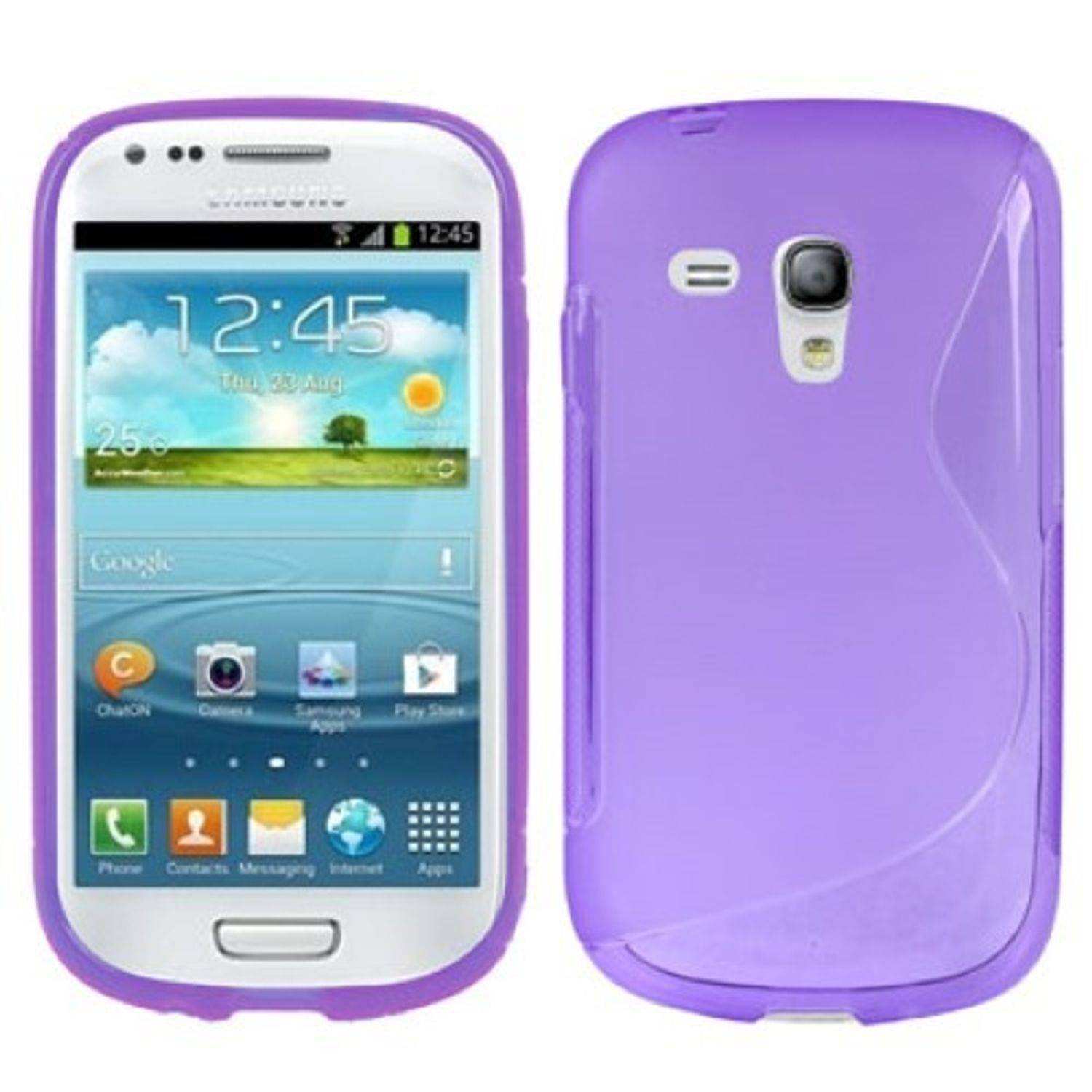 Samsung Galaxy S3 Mini Handyhülle Backcover Violett