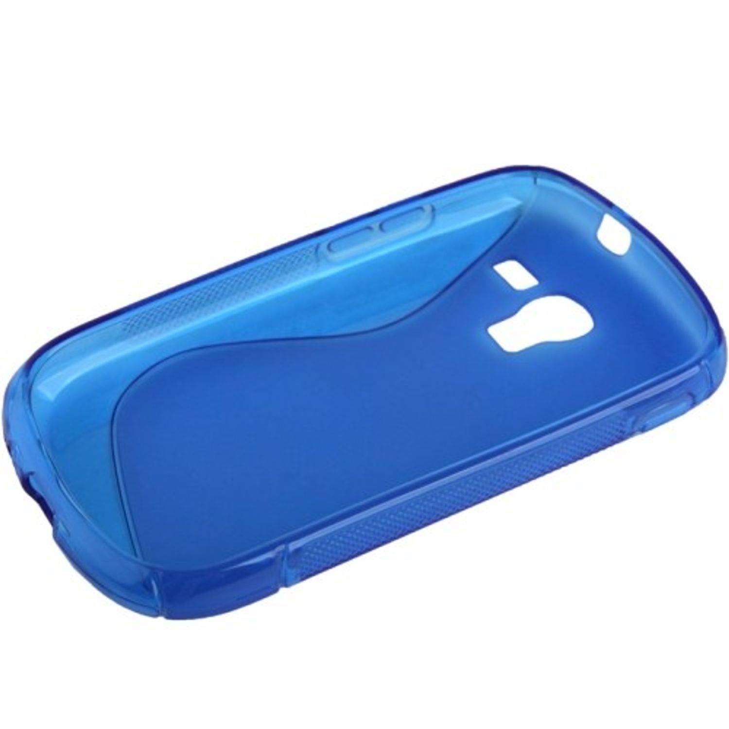 Samsung Galaxy Exhibit T599 Handyhülle Backcover Blau