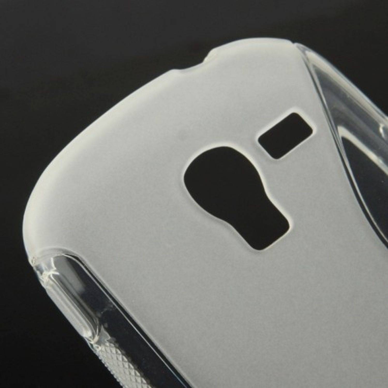 Samsung Galaxy Exhibit T599 Handyhülle Backcover Schwarz
