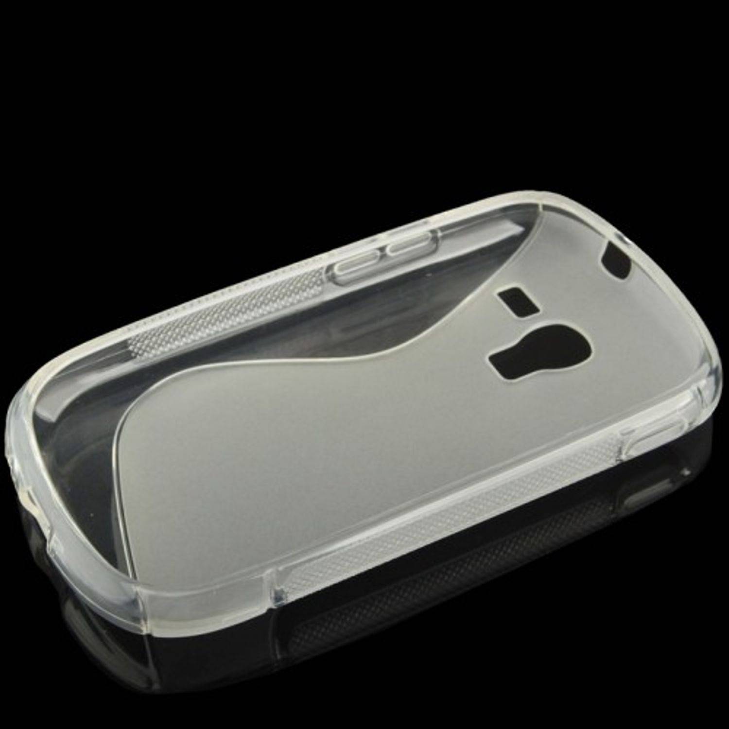 Samsung Galaxy Exhibit T599 Handyhülle Backcover Transparent