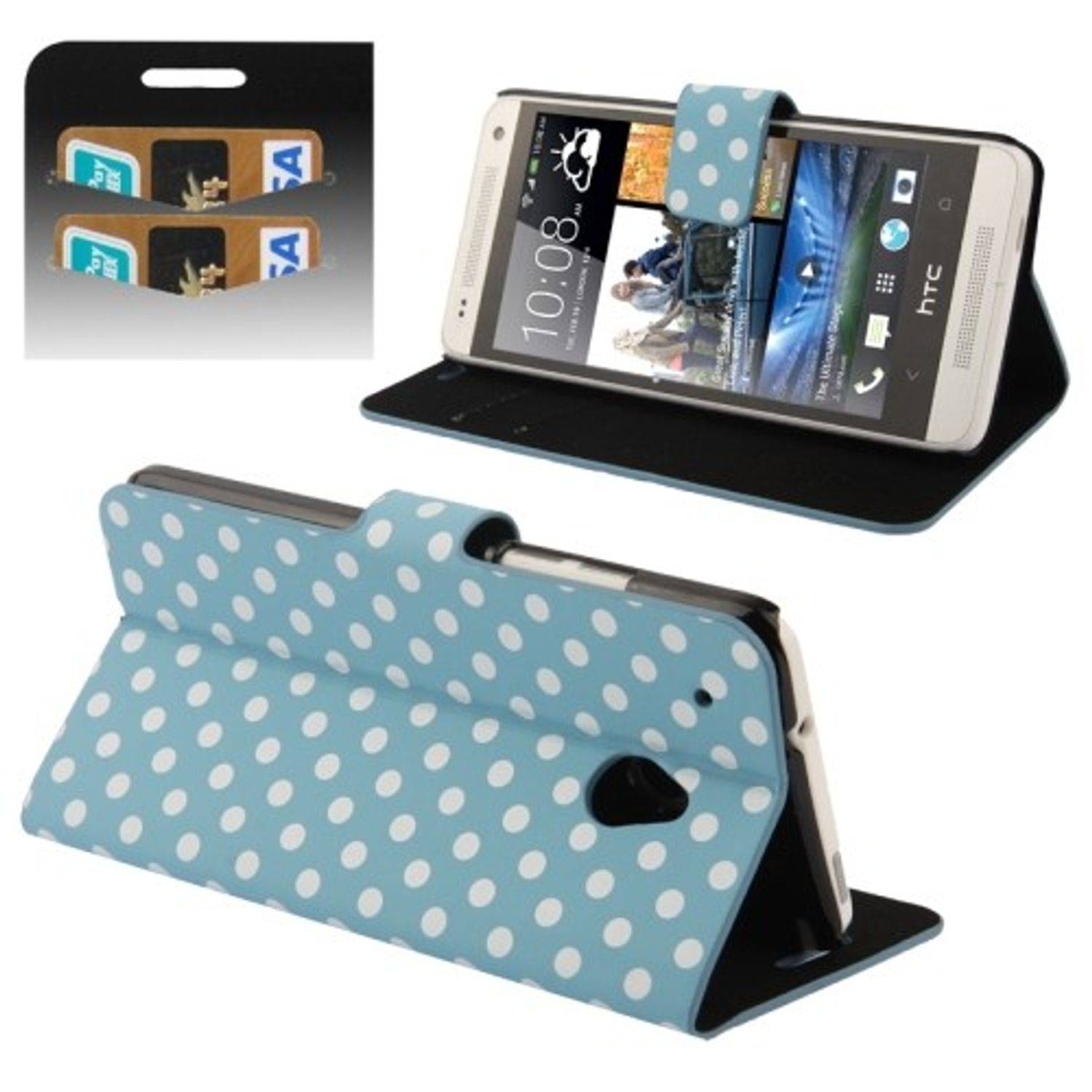 HTC One Mini Handyhülle Backcover Blau