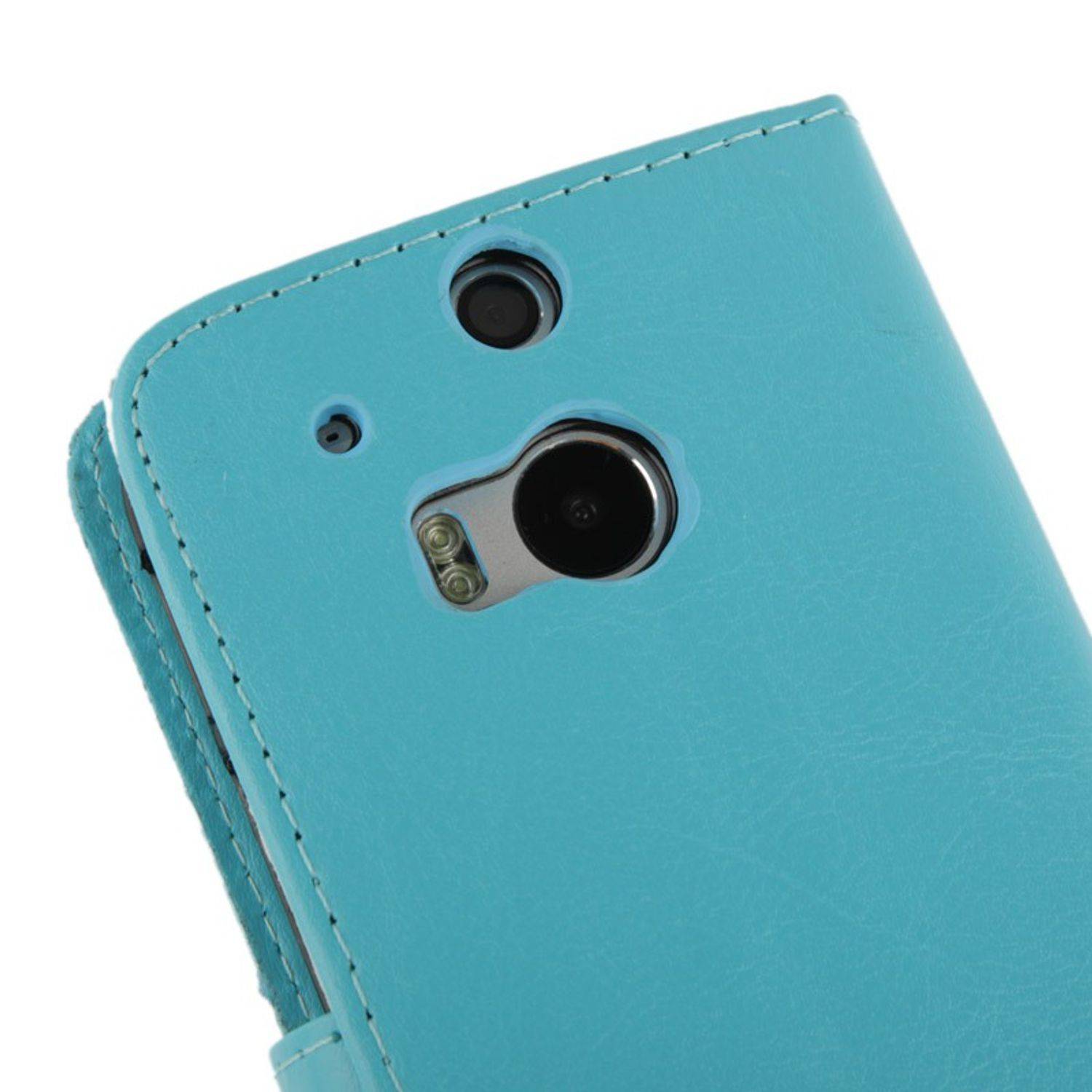 HTC One Mini Handyhülle Backcover Blau