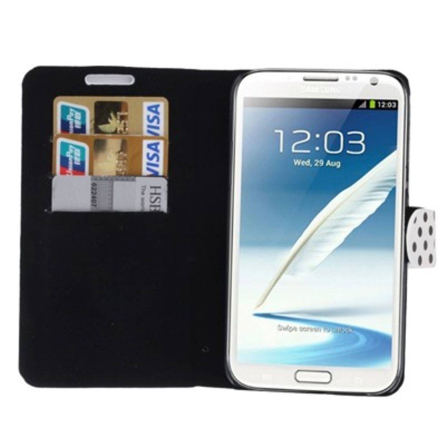 HTC One Mini Handyhülle Backcover Schwarz