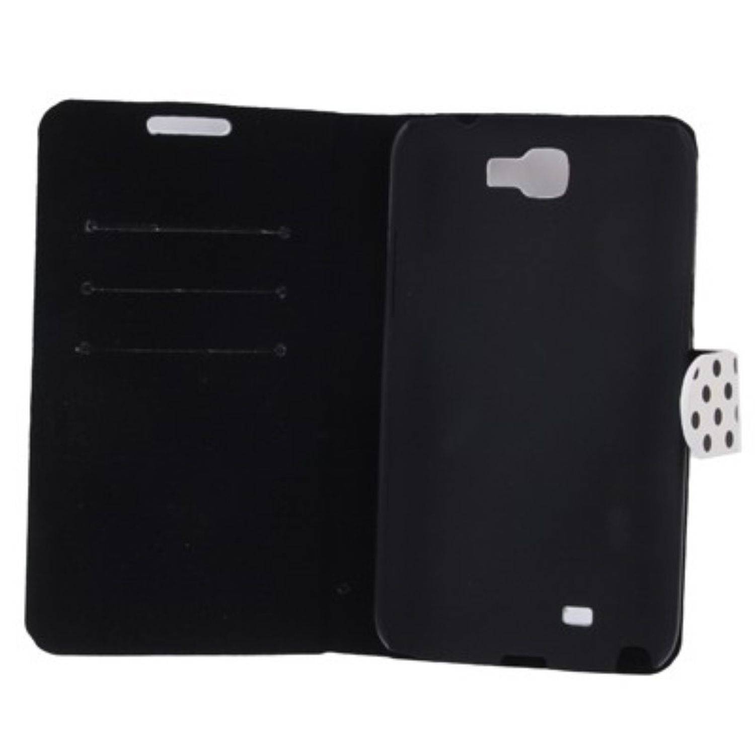 HTC One Mini Handyhülle Backcover Schwarz