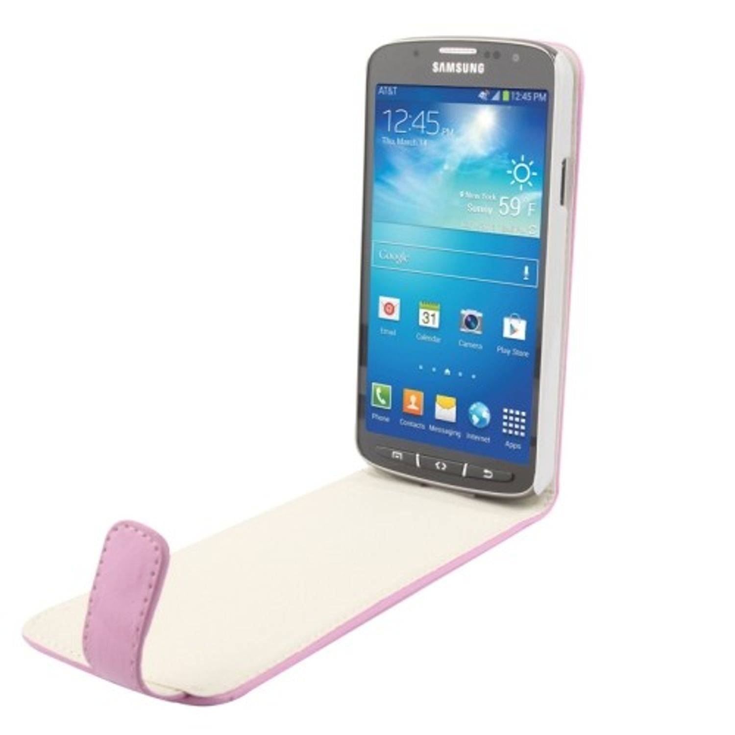 Samsung Galaxy S4 Active Handyhülle Backcover Rosa
