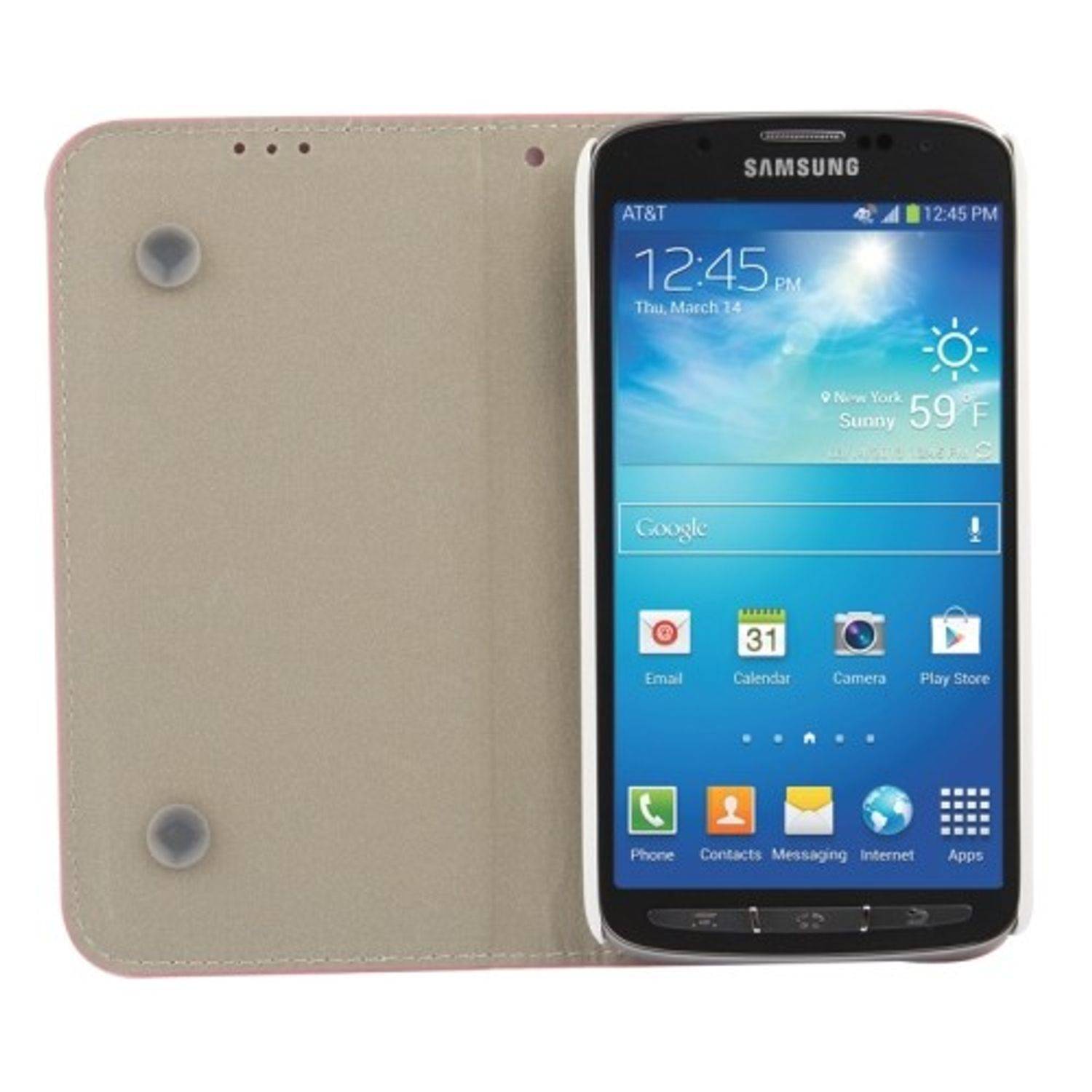 Samsung Galaxy S4 Active Handyhülle Backcover Rosa