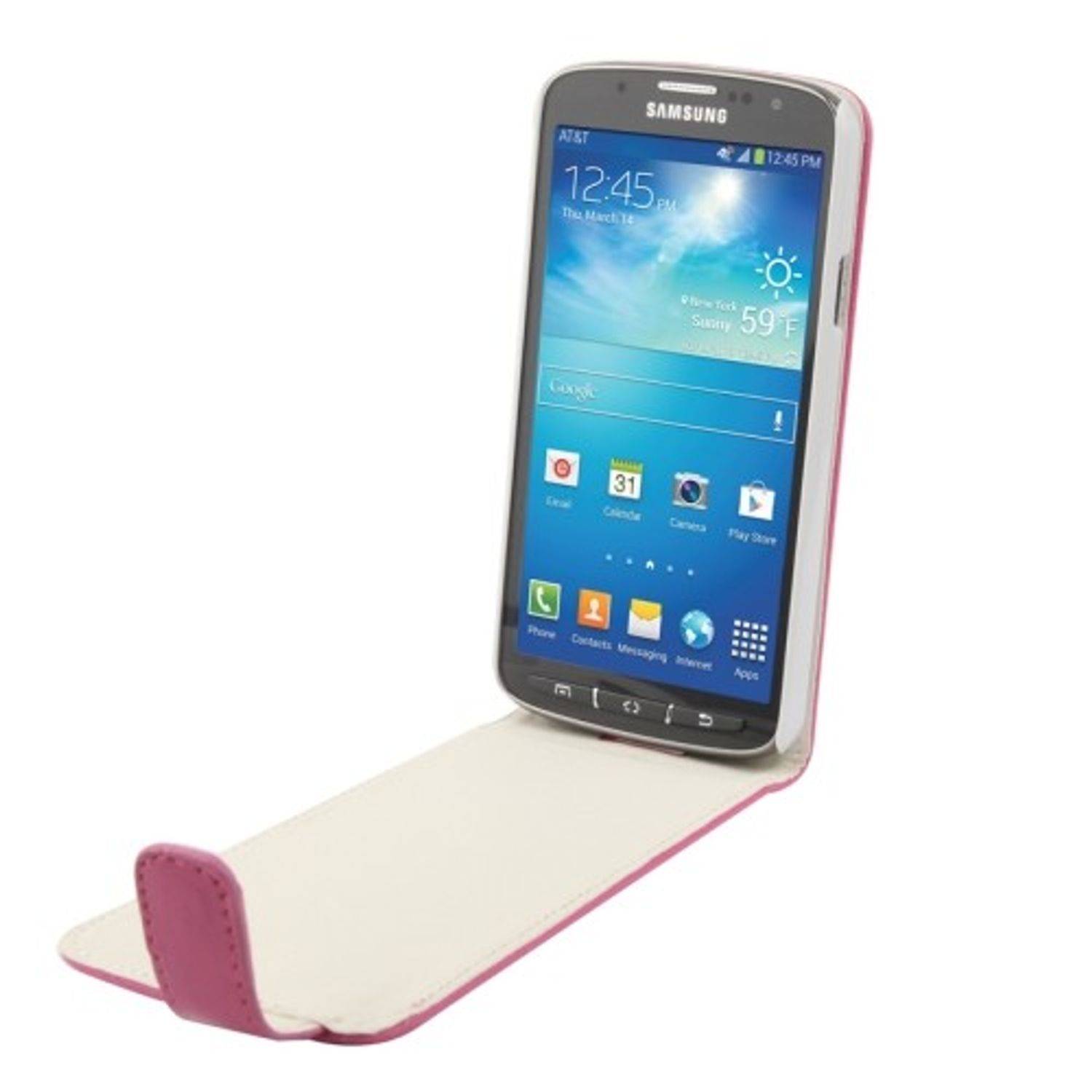 Samsung Galaxy S4 Active Handyhülle Backcover Rosa