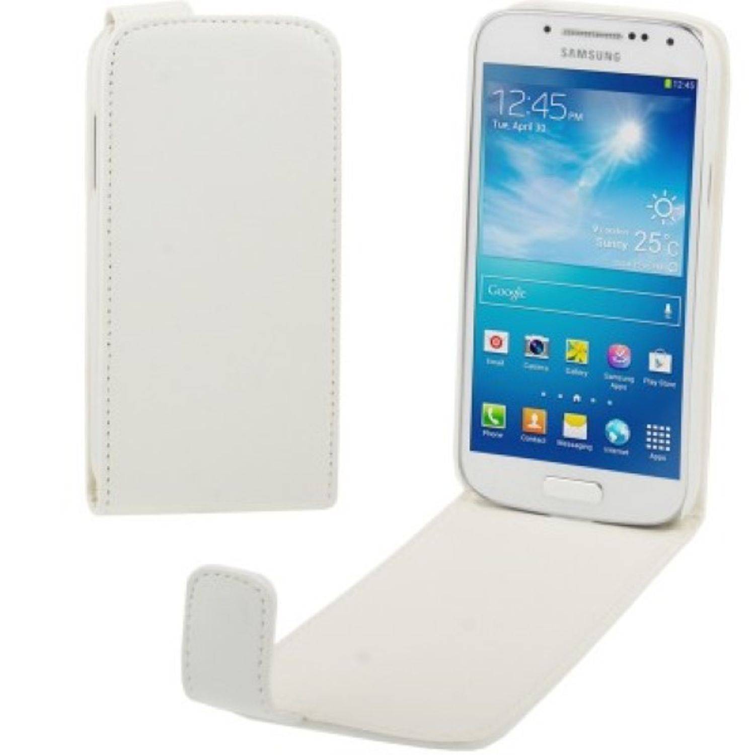 Samsung Galaxy S4 Mini Handyhülle Backcover Weiß