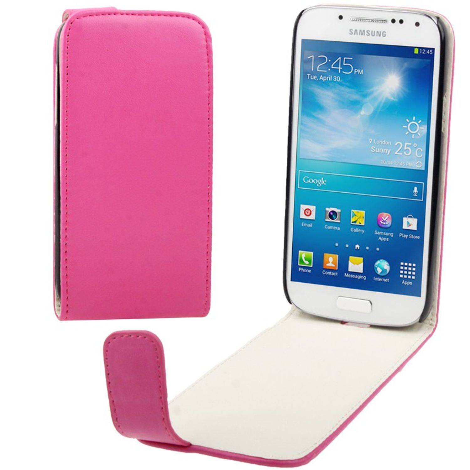 Samsung Galaxy S4 Mini Handyhülle Backcover Rosa
