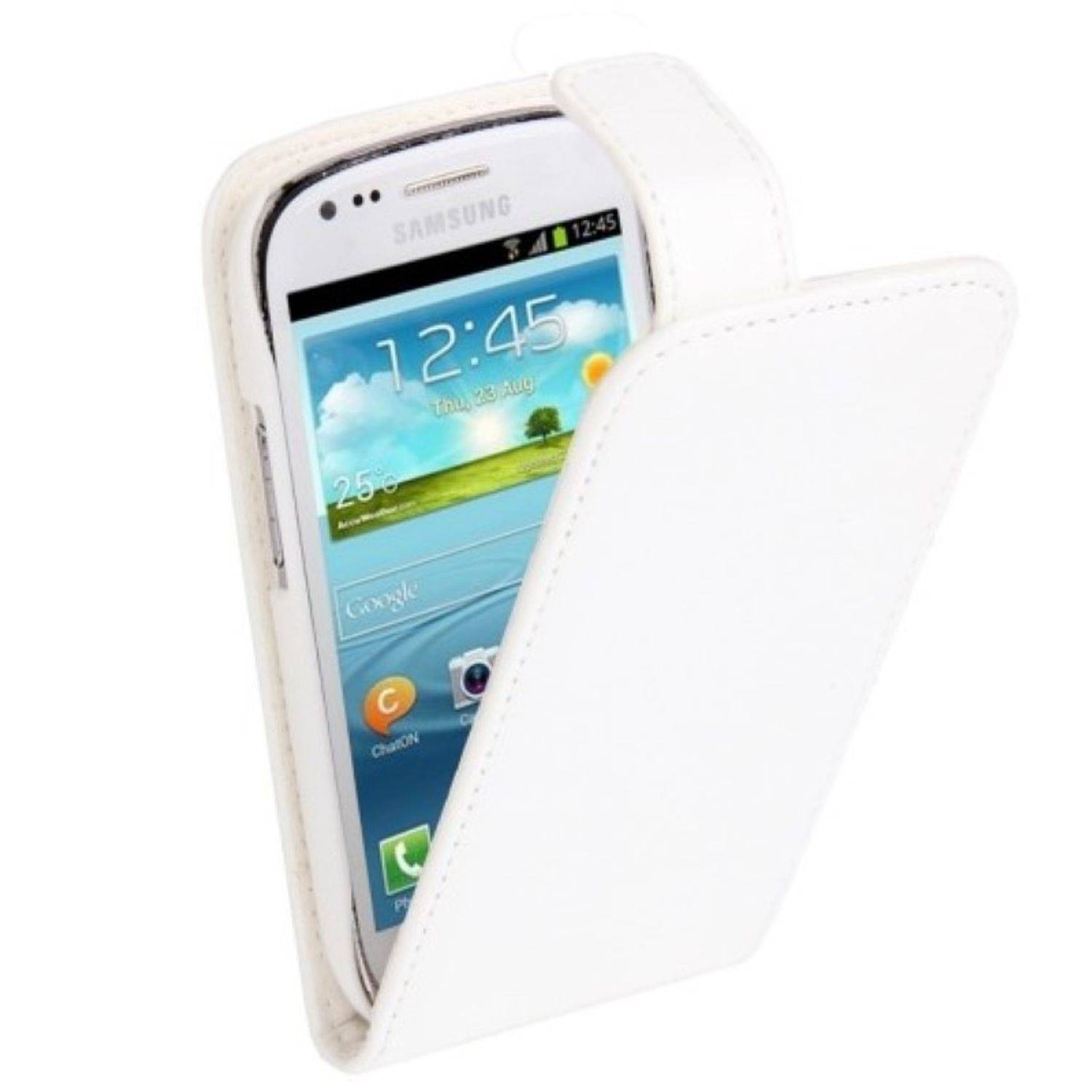 Samsung Galaxy S3 Mini Handyhülle Backcover Weiß