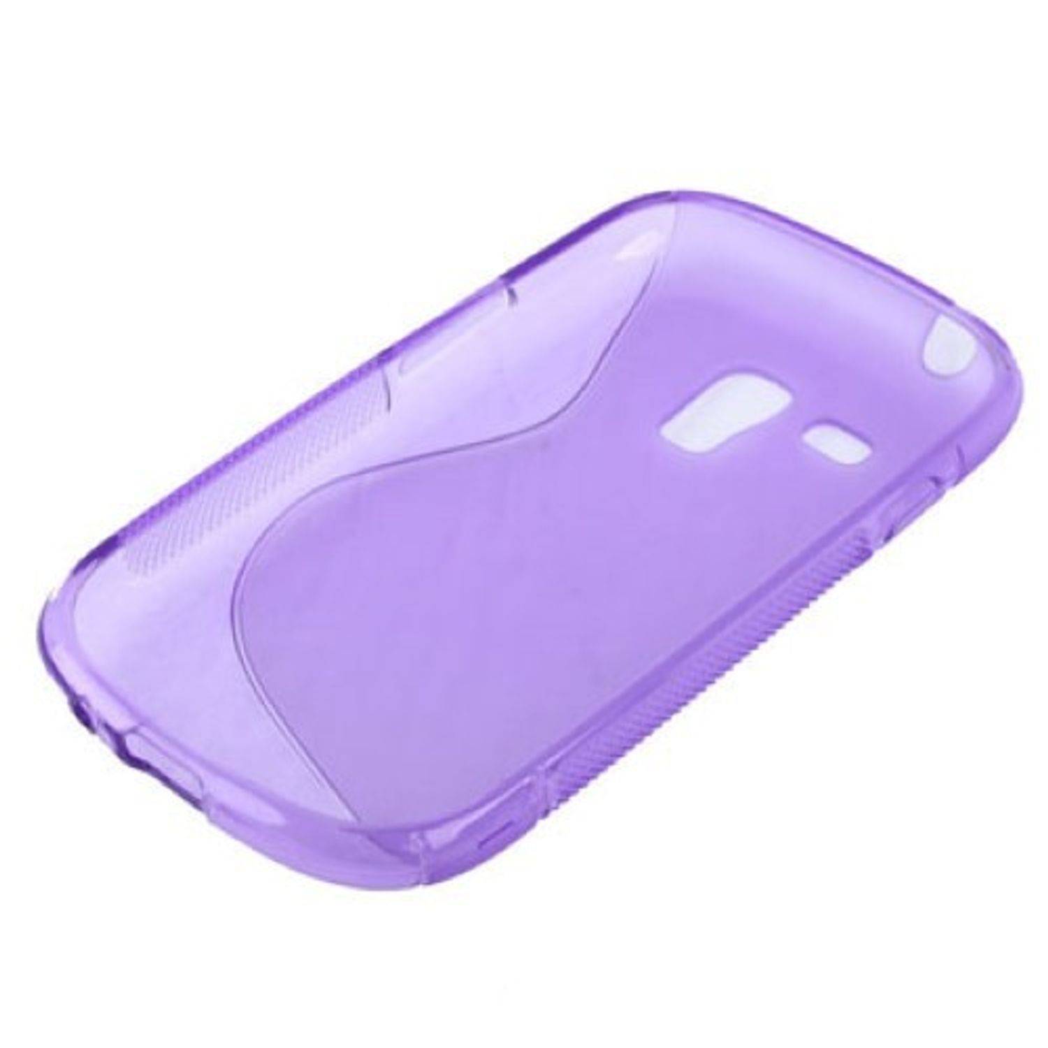 Samsung Galaxy S3 Mini Handyhülle Backcover Weiß