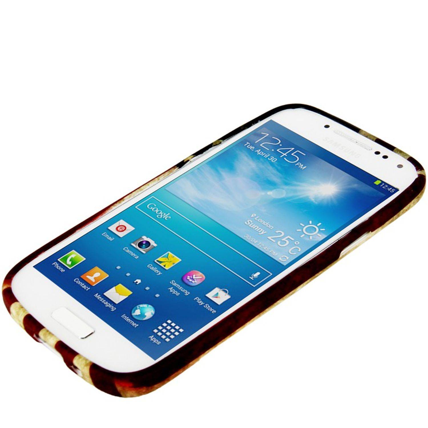 Samsung Galaxy S4 Mini Handyhülle Backcover Mehrfarbig