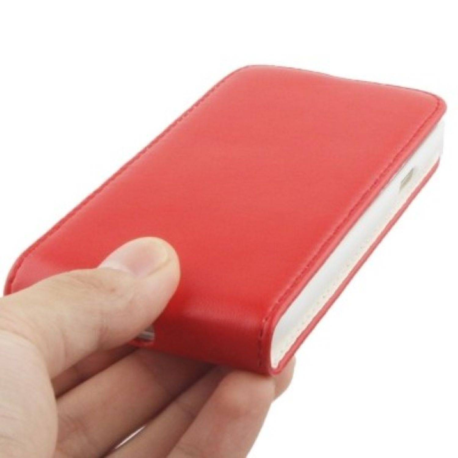 Samsung Galaxy S4 Mini Handyhülle Backcover Rot