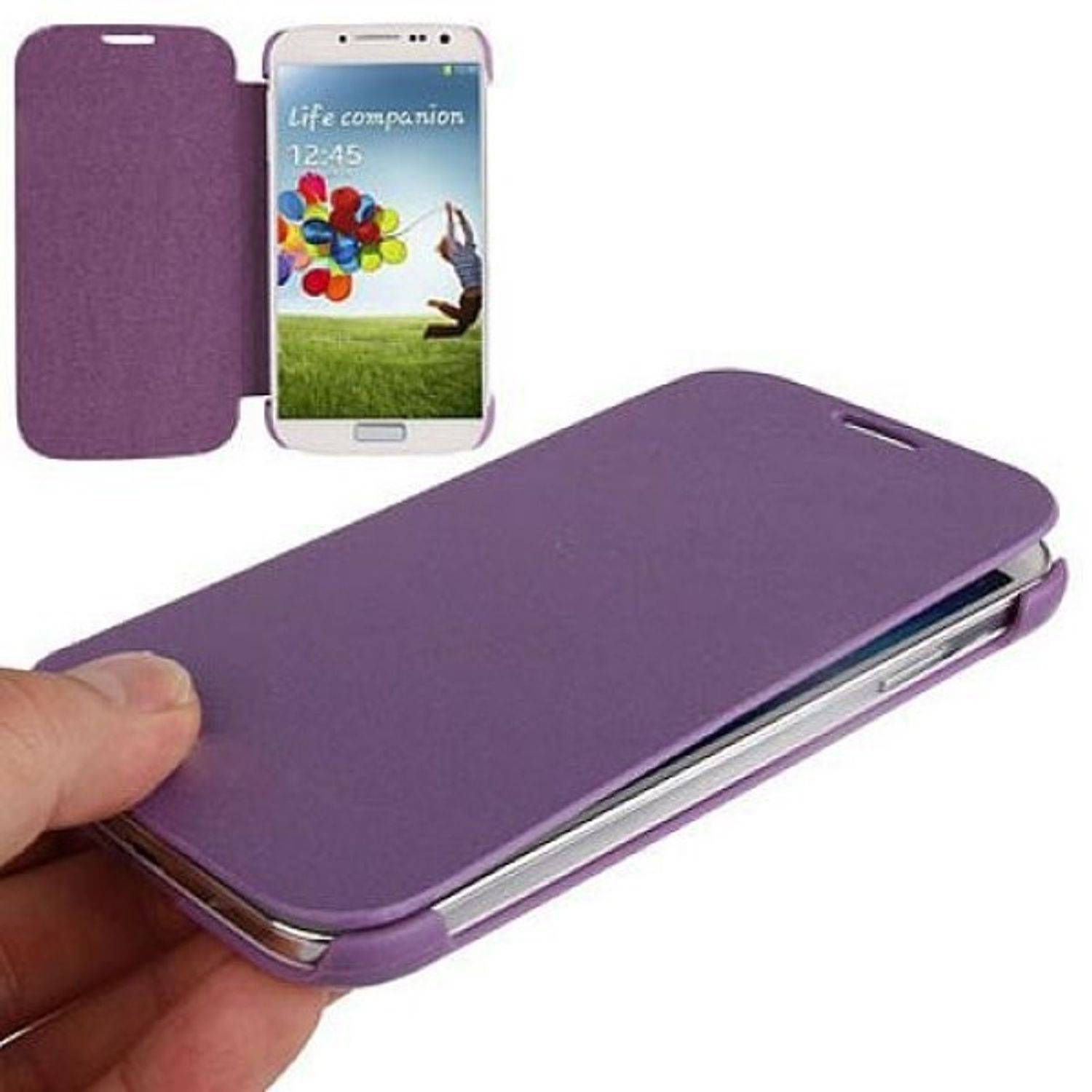 Samsung Galaxy S4 Handyhülle Backcover Violett