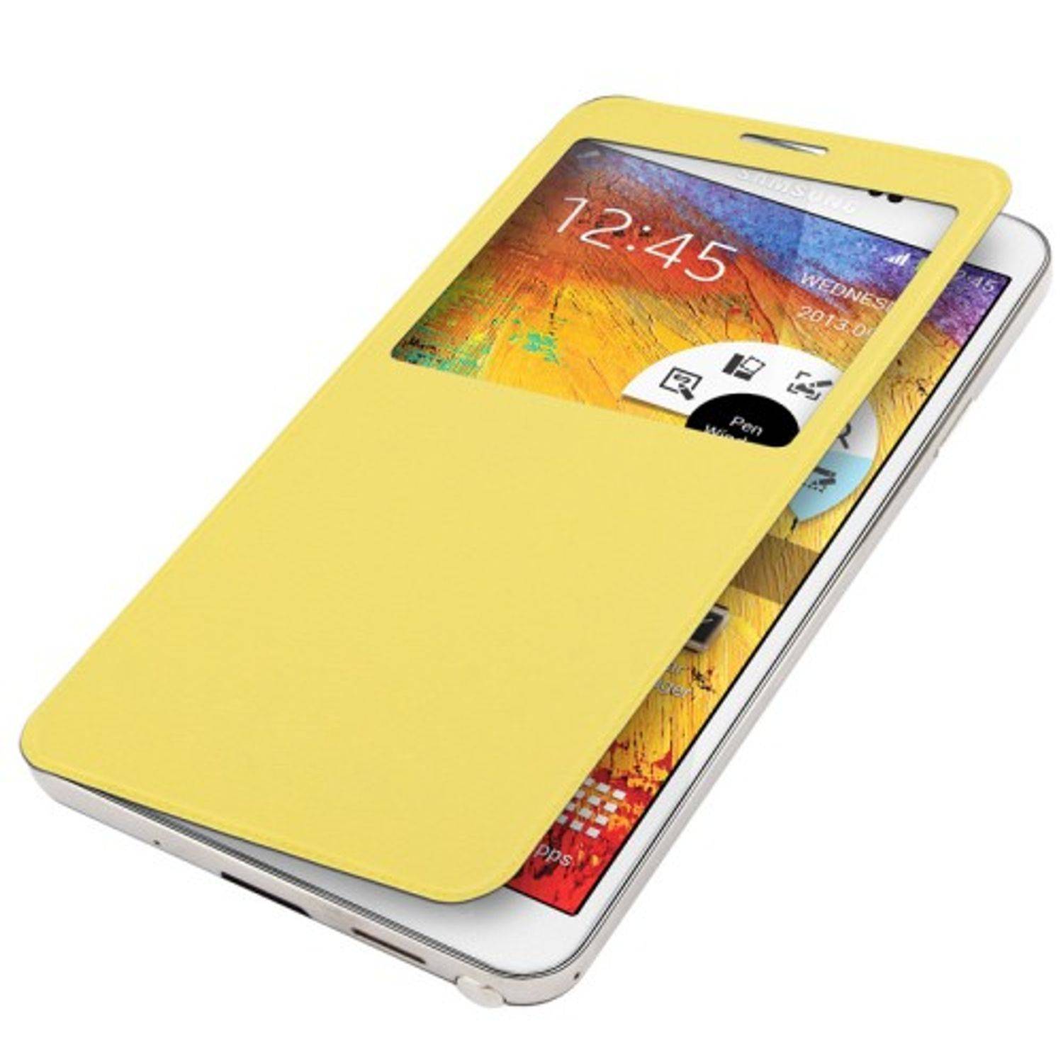 Samsung Galaxy Note 3 Handyhülle Backcover Gelb
