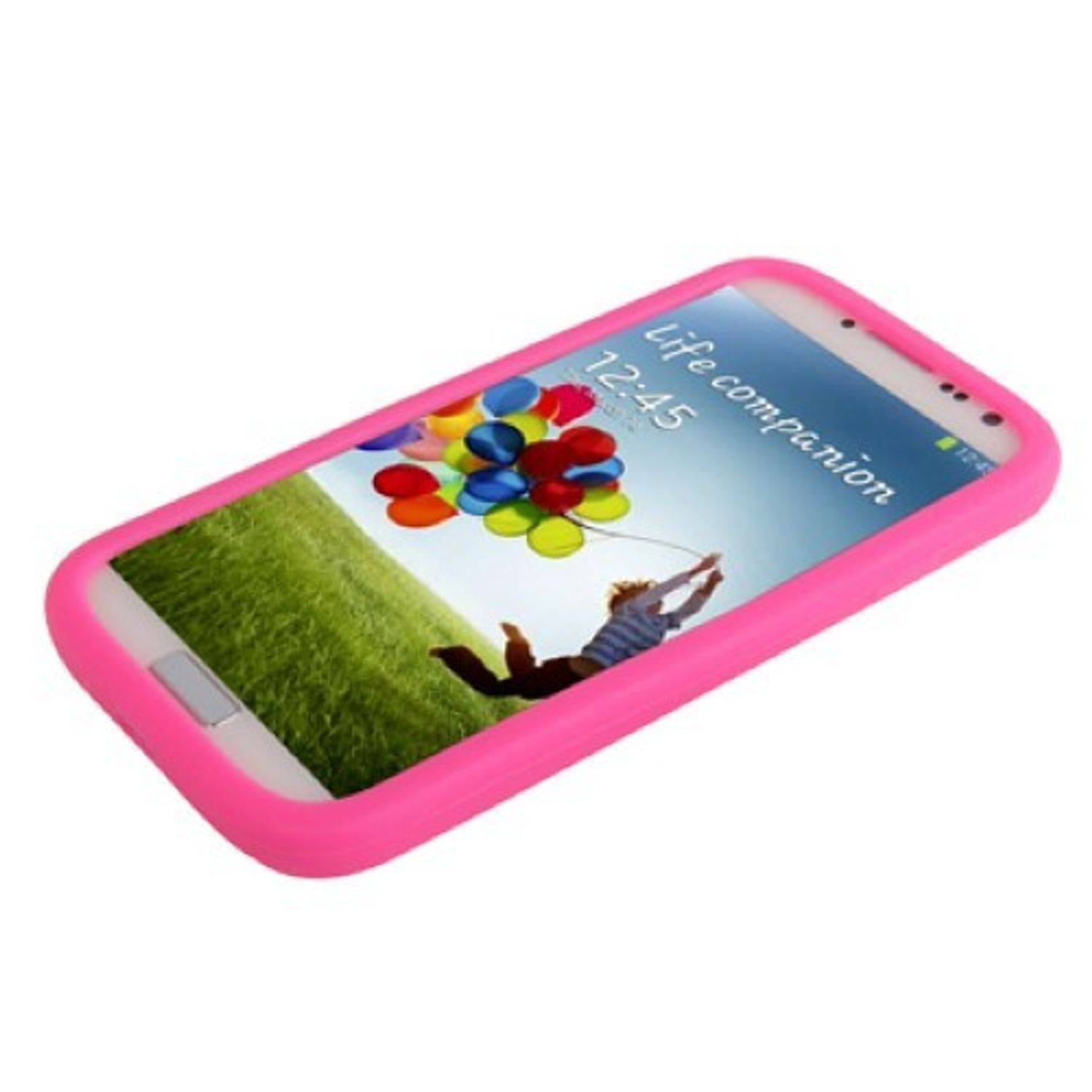 Samsung Galaxy S4 Handyhülle Backcover Rosa