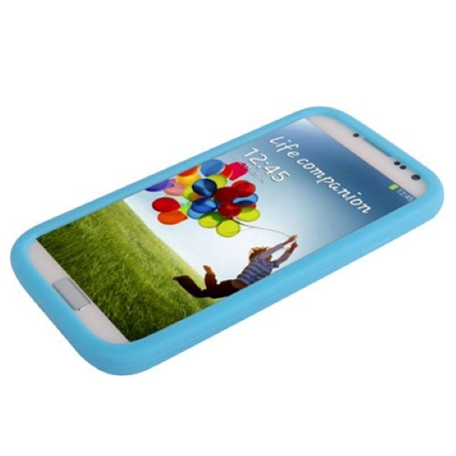 Samsung Galaxy S4 Handyhülle Backcover Blau