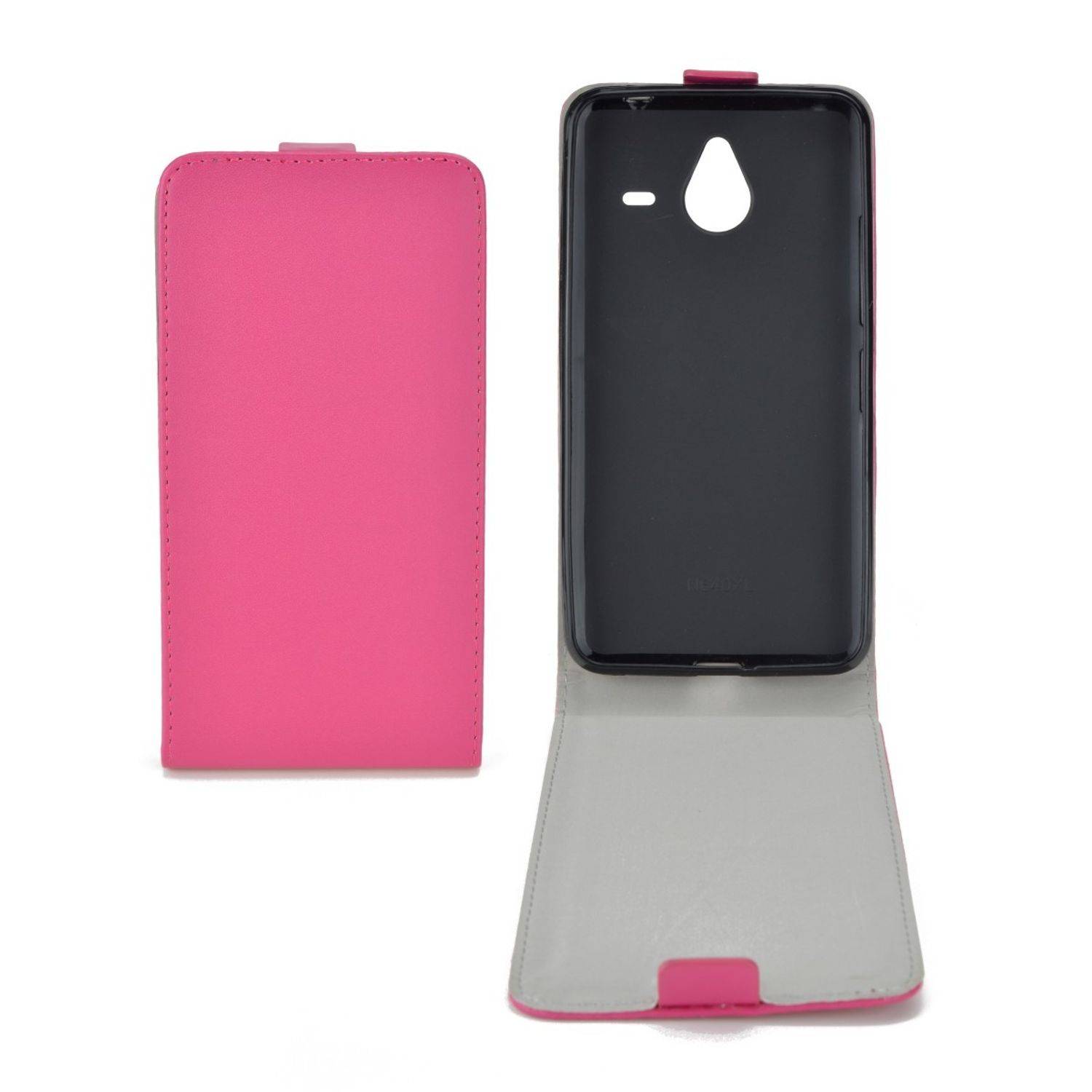 Microsoft Lumia 640 XL Handyhülle Backcover Rosa