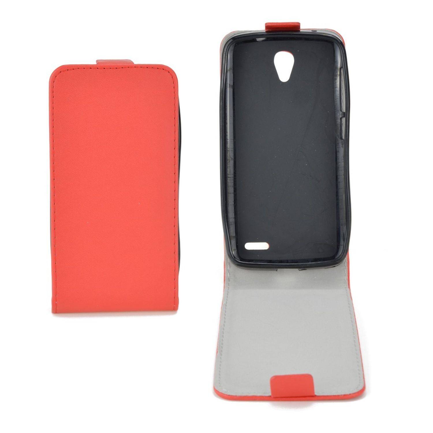 Alcatel Pop 2 4,5 Zoll Handyhülle Backcover Rot