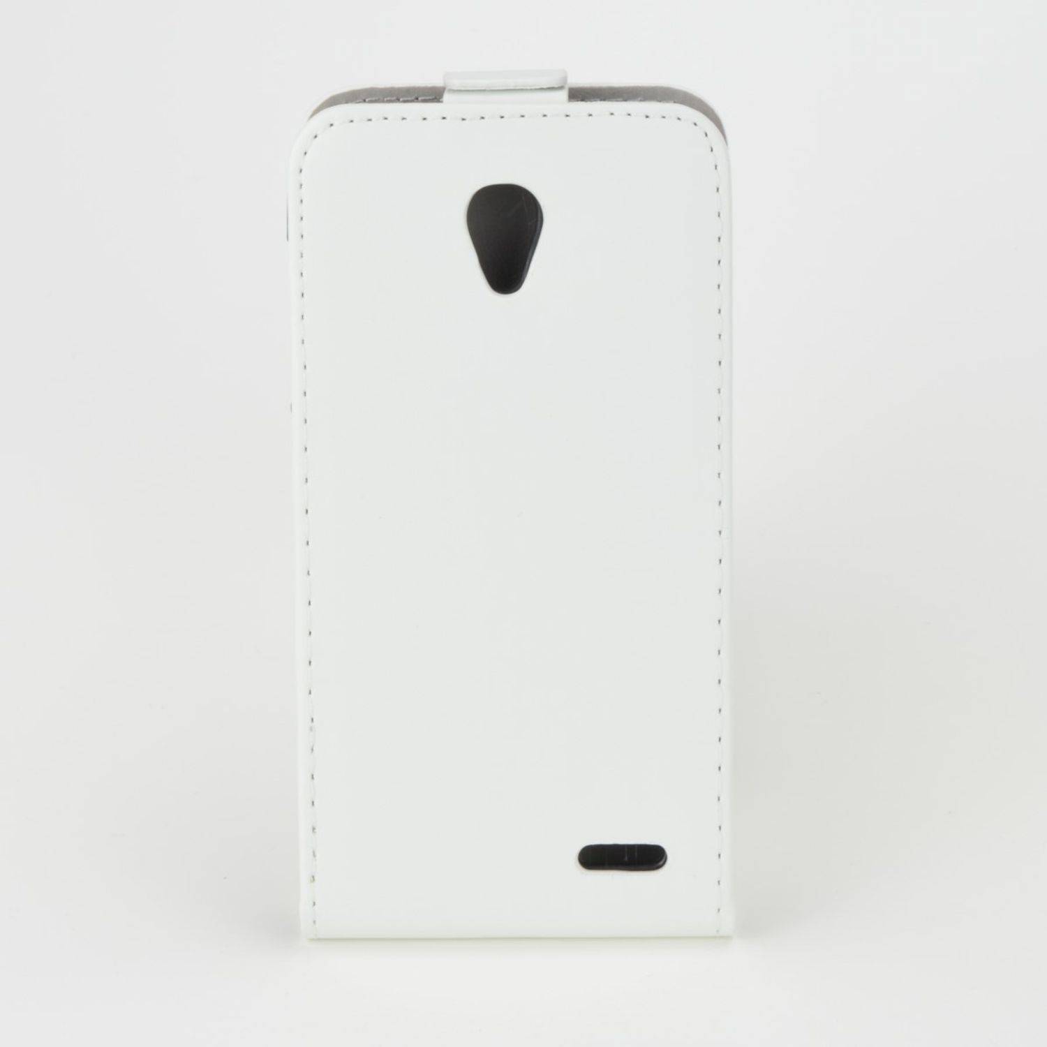 Alcatel Pop 2 4,5 Zoll Handyhülle Backcover Weiß