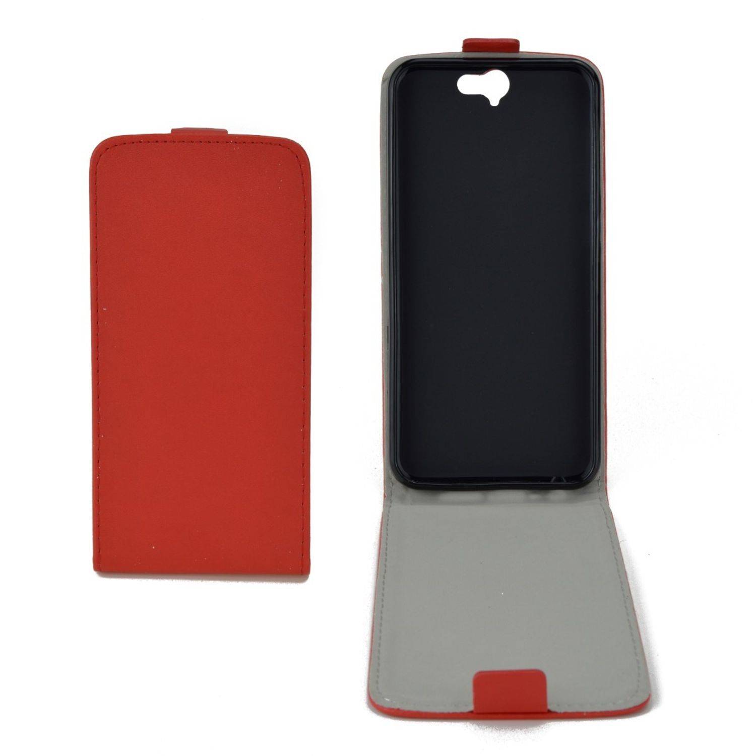 HTC One A9 Handyhülle Backcover Rot