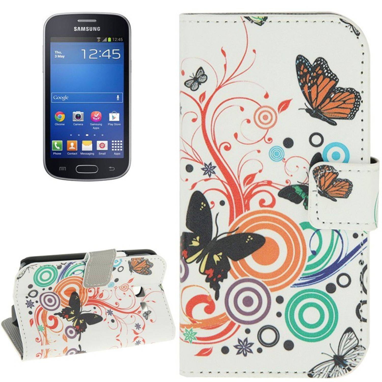 Samsung Galaxy Trend Lite S7390 Handyhülle Backcover Mehrfarbig