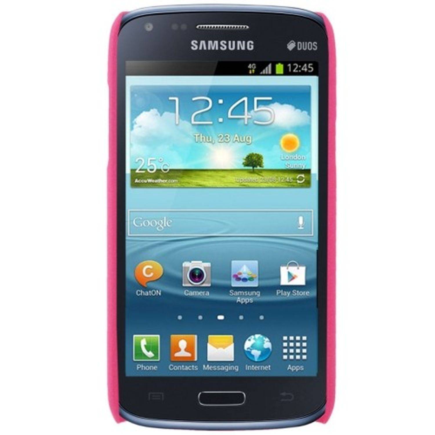 Samsung Galaxy Core i8260/i8261 Handyhülle Backcover Rosa