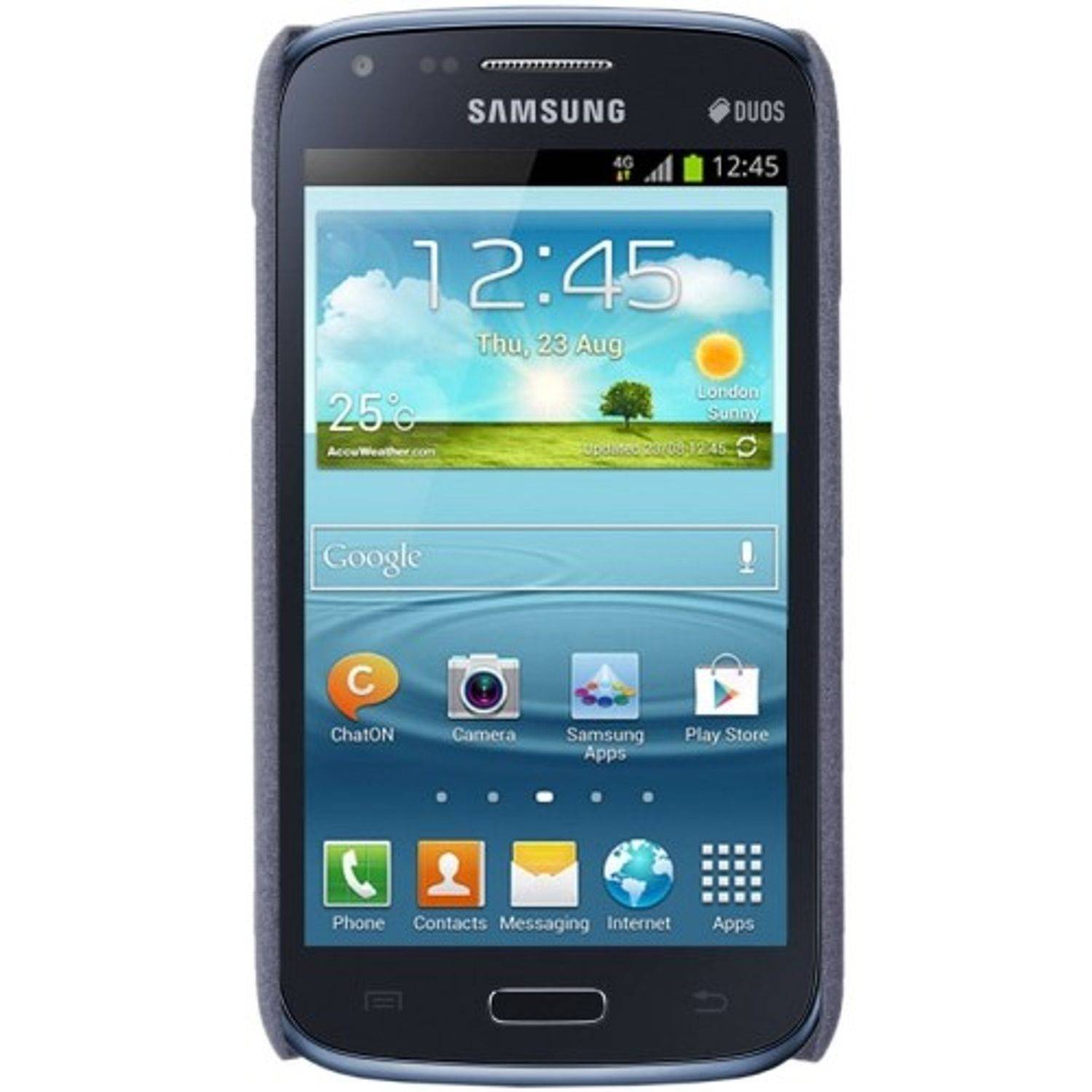 Samsung Galaxy Core i8260/i8261 Handyhülle Backcover Grau