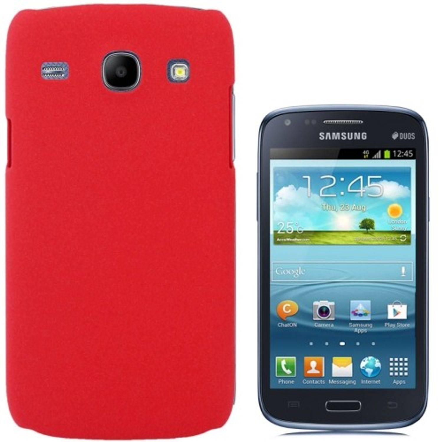 Samsung Galaxy Core i8260/i8261 Handyhülle Backcover Rot