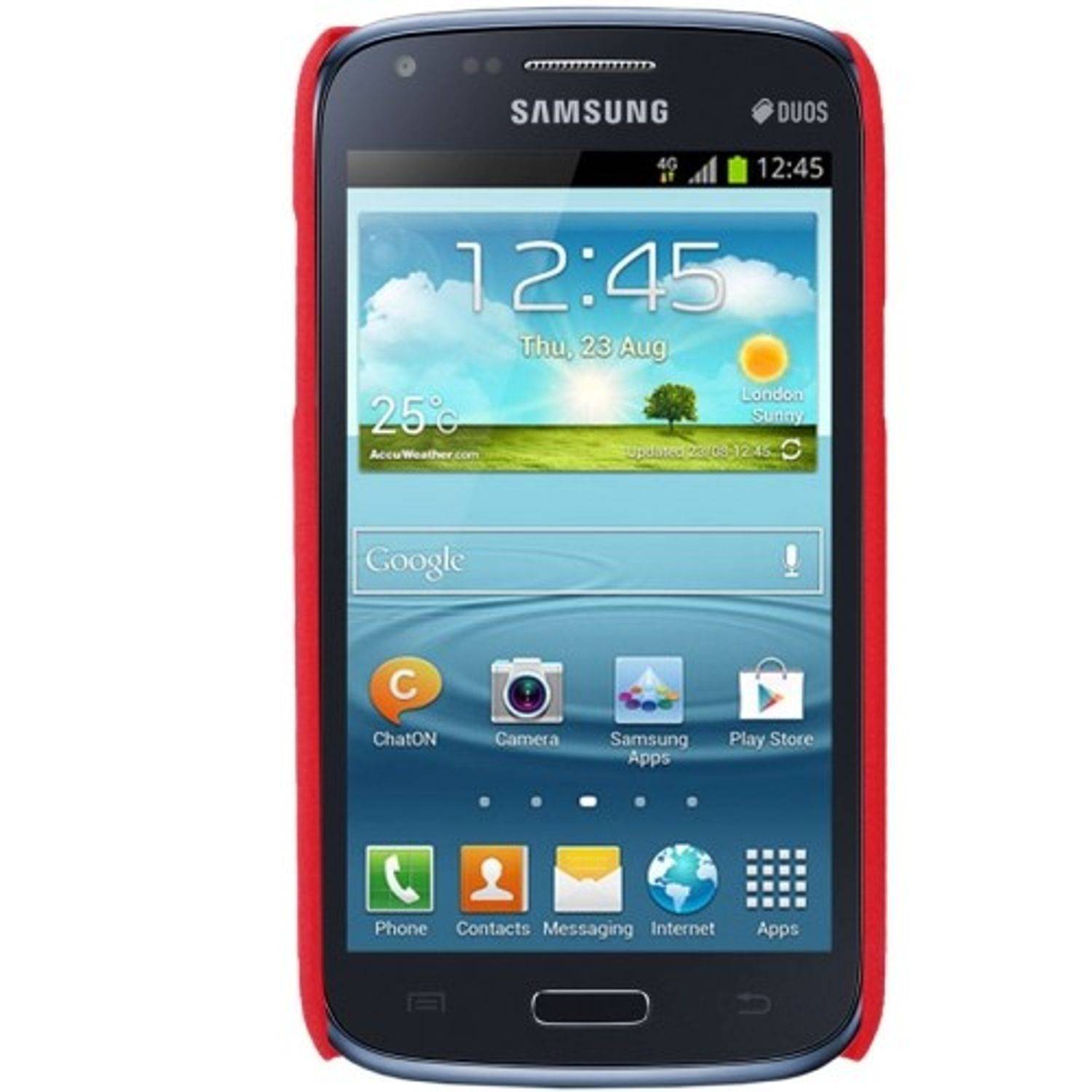 Samsung Galaxy Core i8260/i8261 Handyhülle Backcover Rot